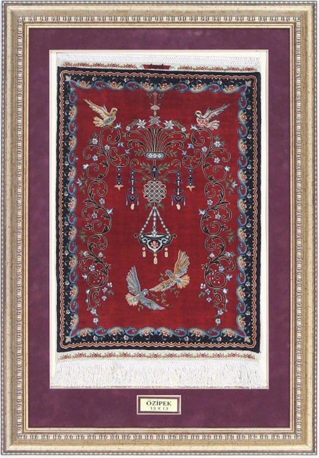 Silk Hereke Signed Ozipek Carpet with 13/13 Quality - Amazing Luxury ~1,69 Mio