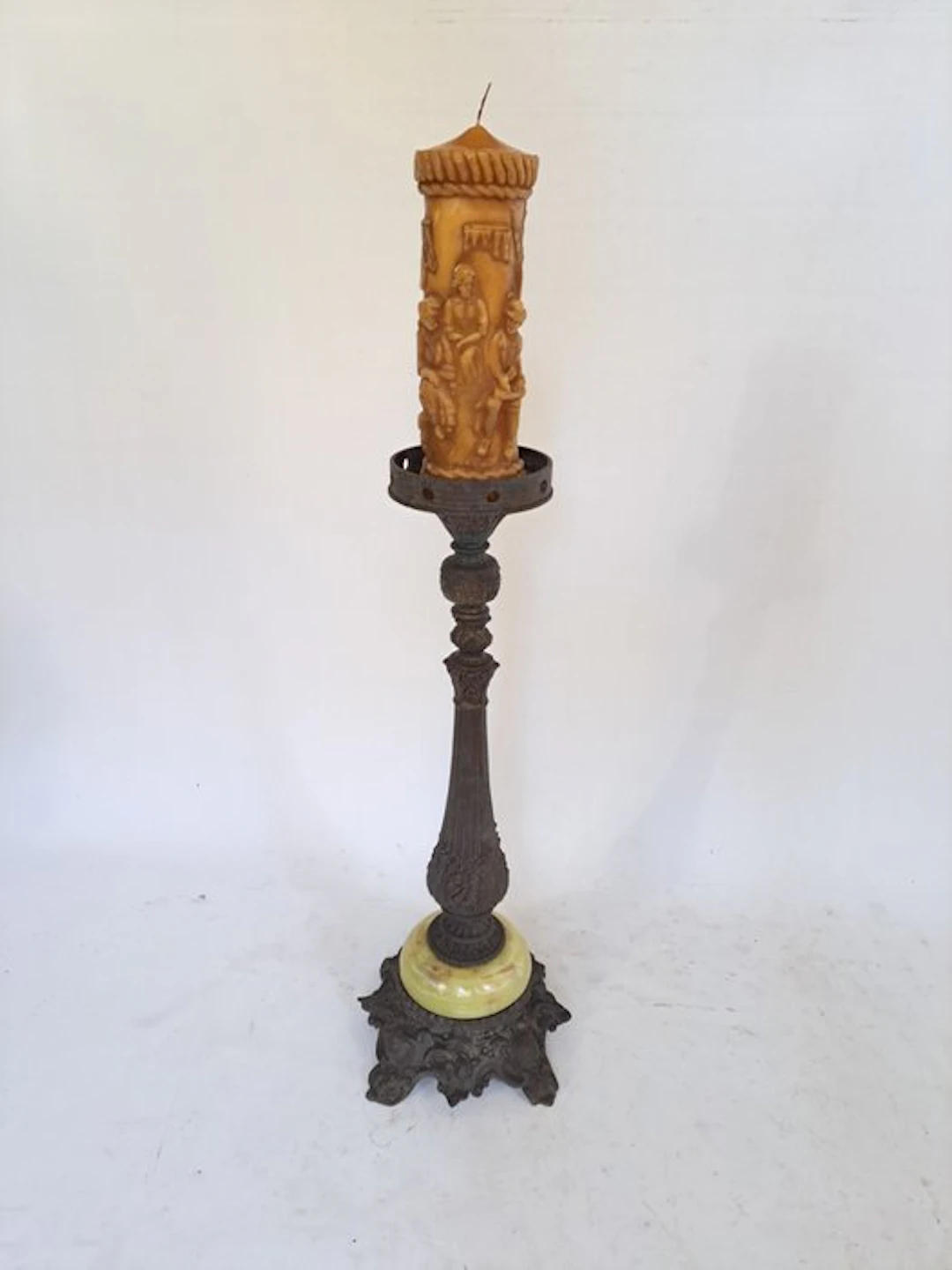 Candleholder - Alloy, Onyx - 60 cm