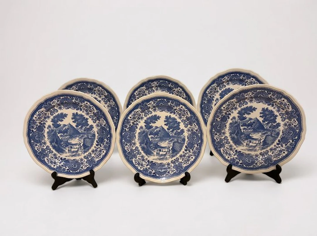 Villeroy & Boch - Plate (6) - Ensemble d'assiettes en...