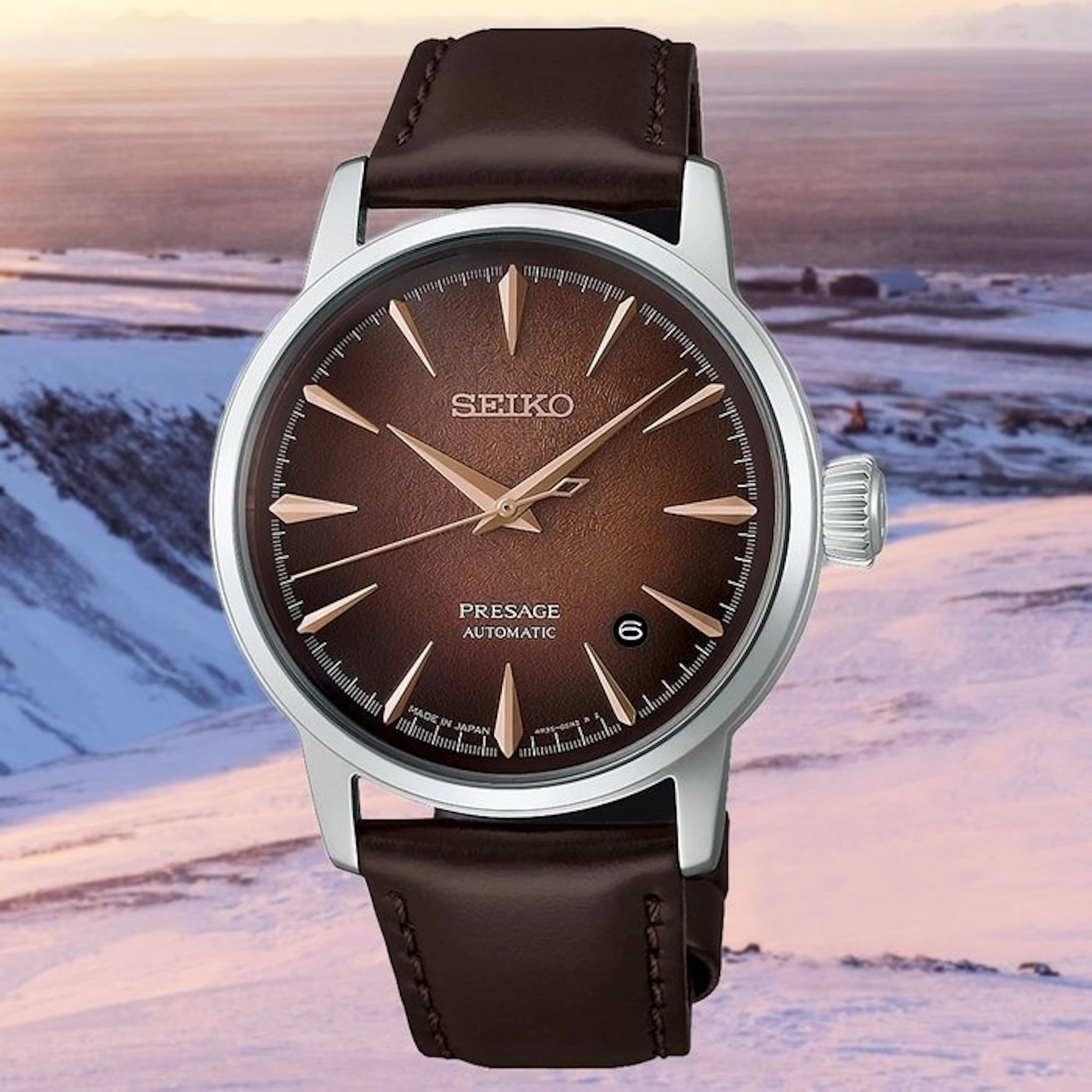 Seiko - Presage Mini Cocktail Time 38,5mm Automatic - HCB003J1 - Men - 2026
