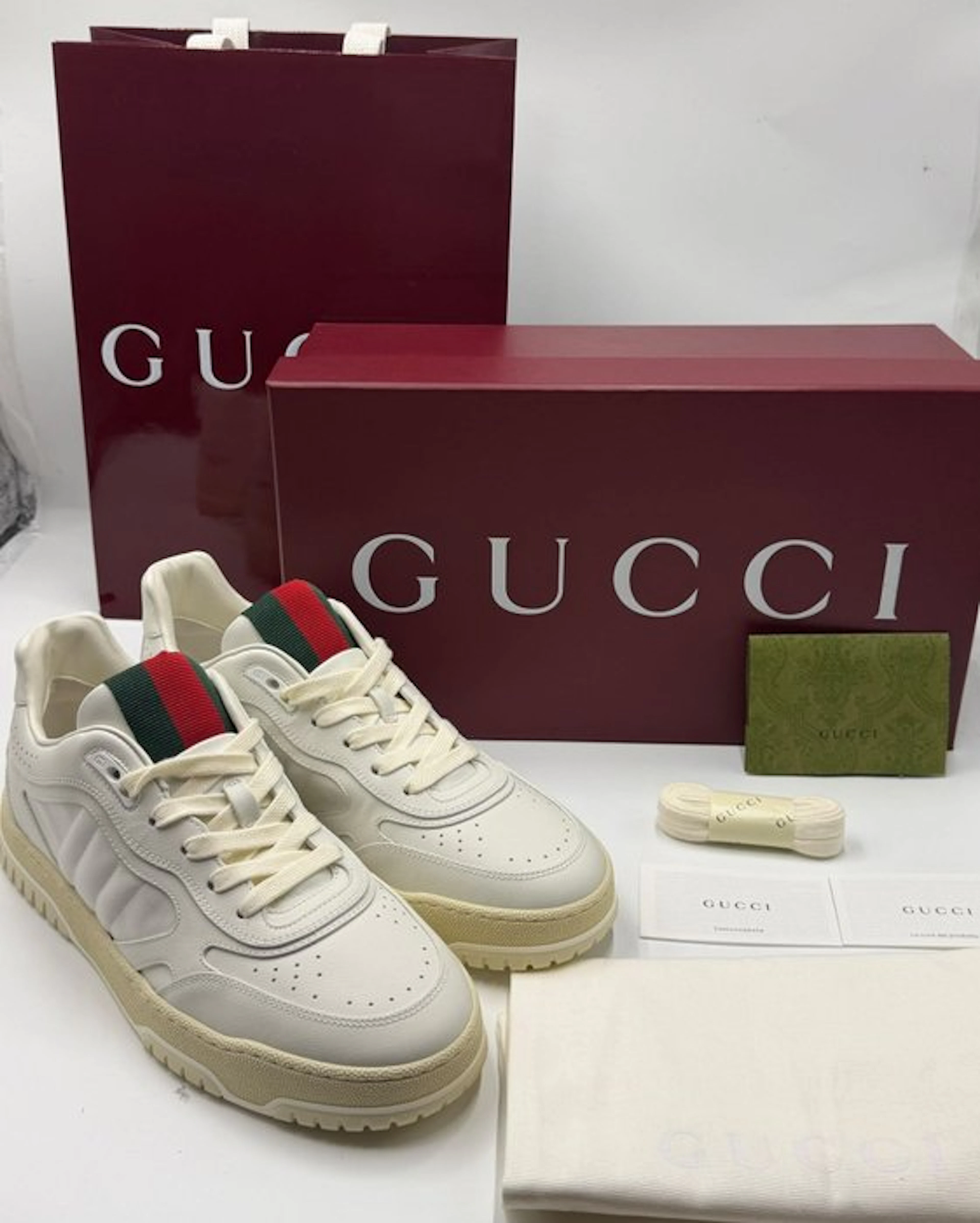 Gucci - Re- Web - Sneakers - Size: EU 41 - New with tags