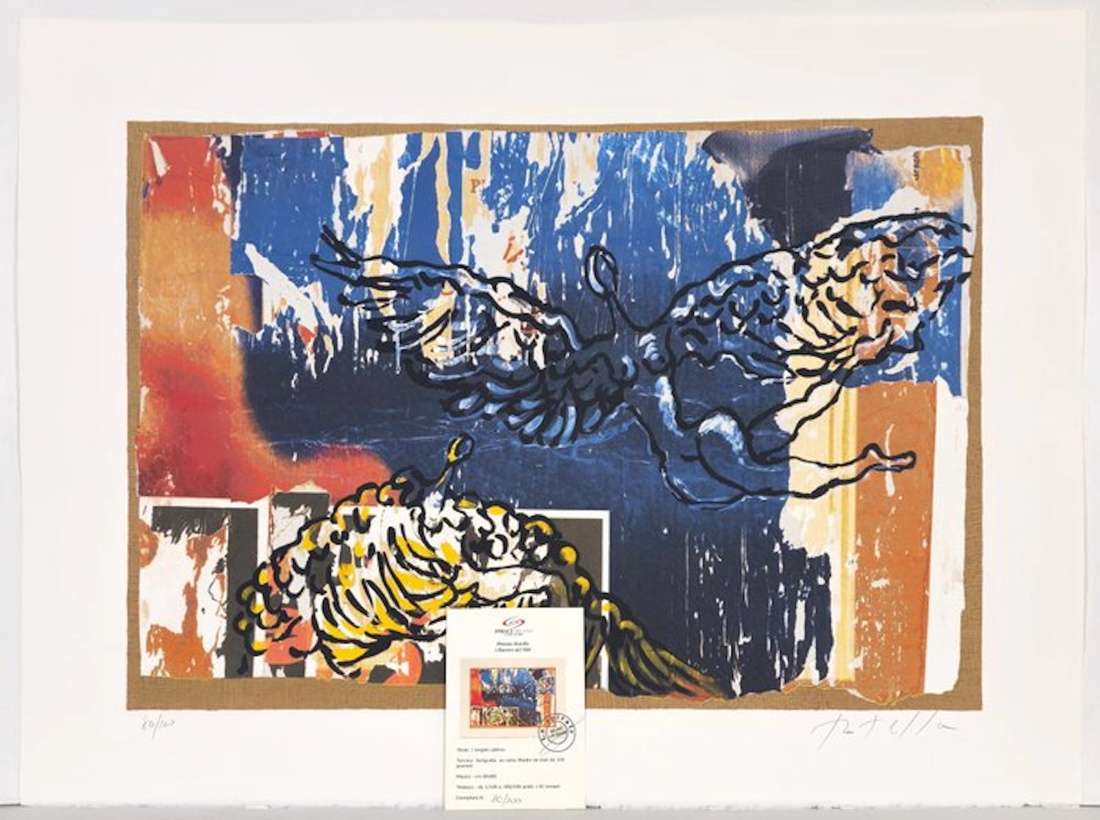 Mimmo Rotella (1918-2006) - L'Angelo Cattivo