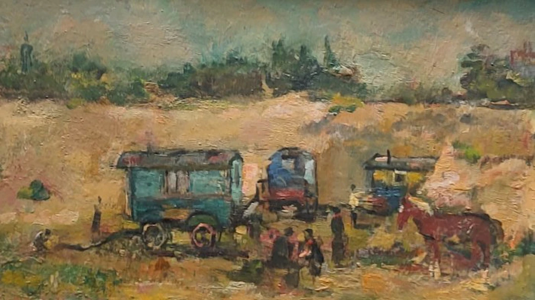 Robert Breitwieser (1899-1975) - Fahrendes Volk