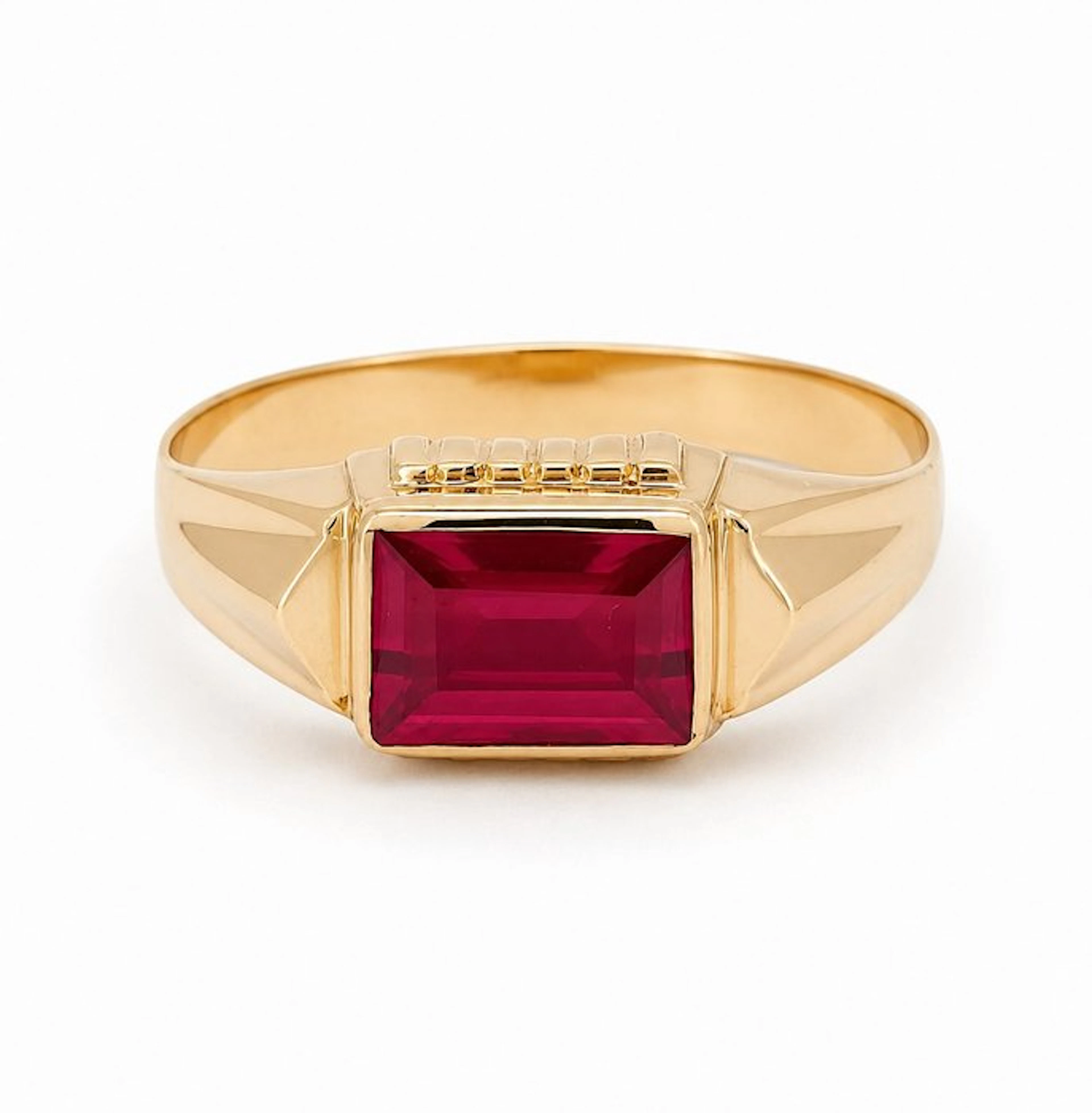 No reserve price - Ring - 18 kt
