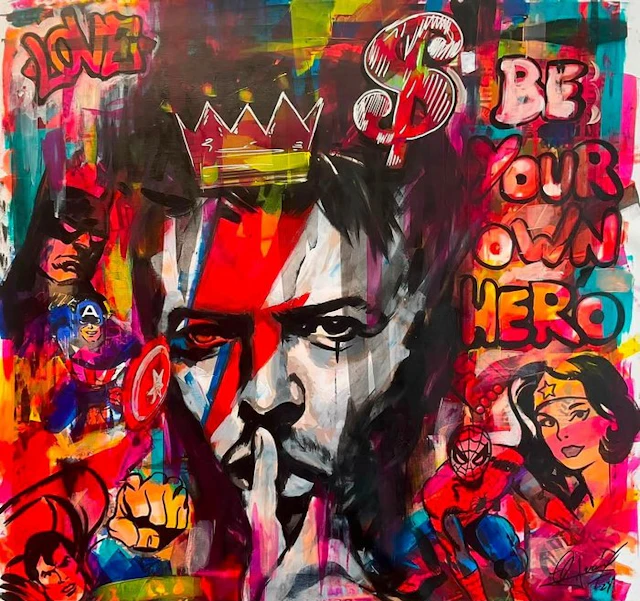 Alberto R. - David Bowie: Héroe Neón