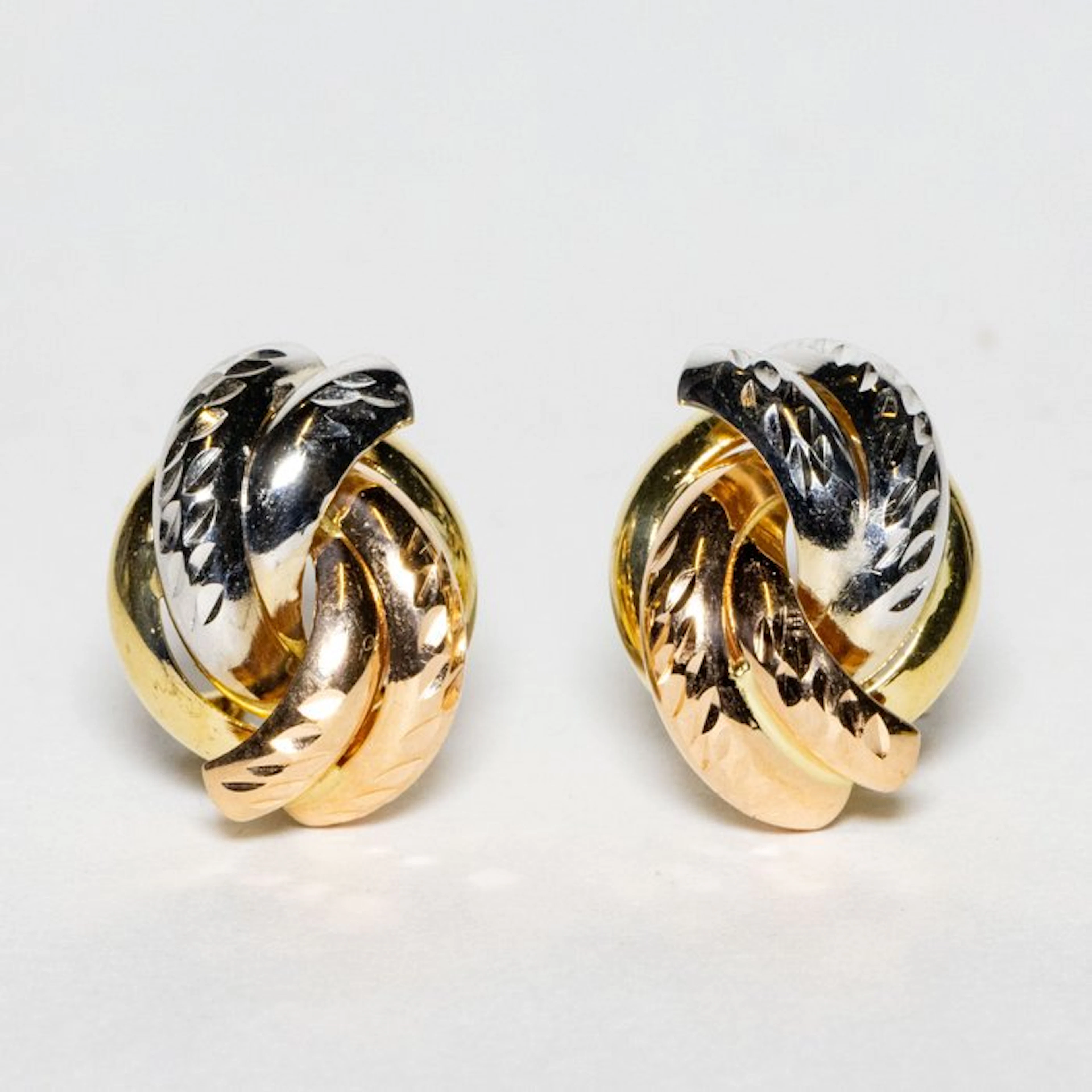 No reserve price - Earrings - 18 kt