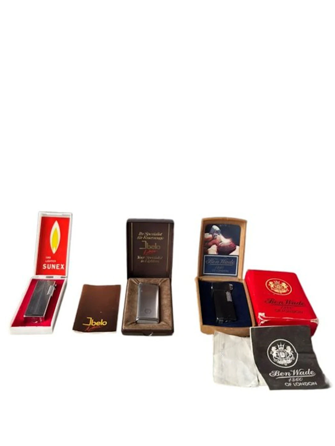 Ben Wade 1860 London, Ibelo Shell & Sunex - Lighter - Steel - (3)