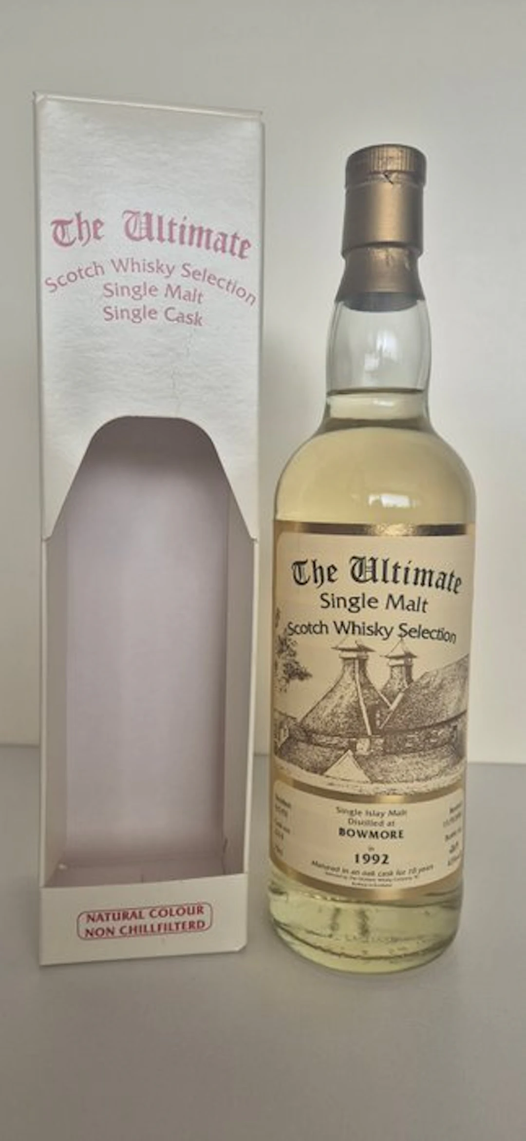 Bowmore 1992 10 years old - The Ultimate - b. 2002 - 70cl