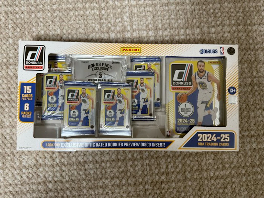 2024/25 Panini Donruss Stephen Curry Retail Exclusive - 1 Sealed box