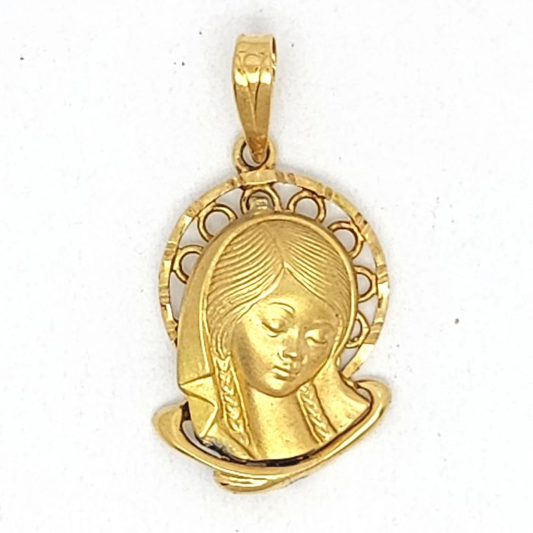 Pendant - 18 kt. Yellow gold - 16k.