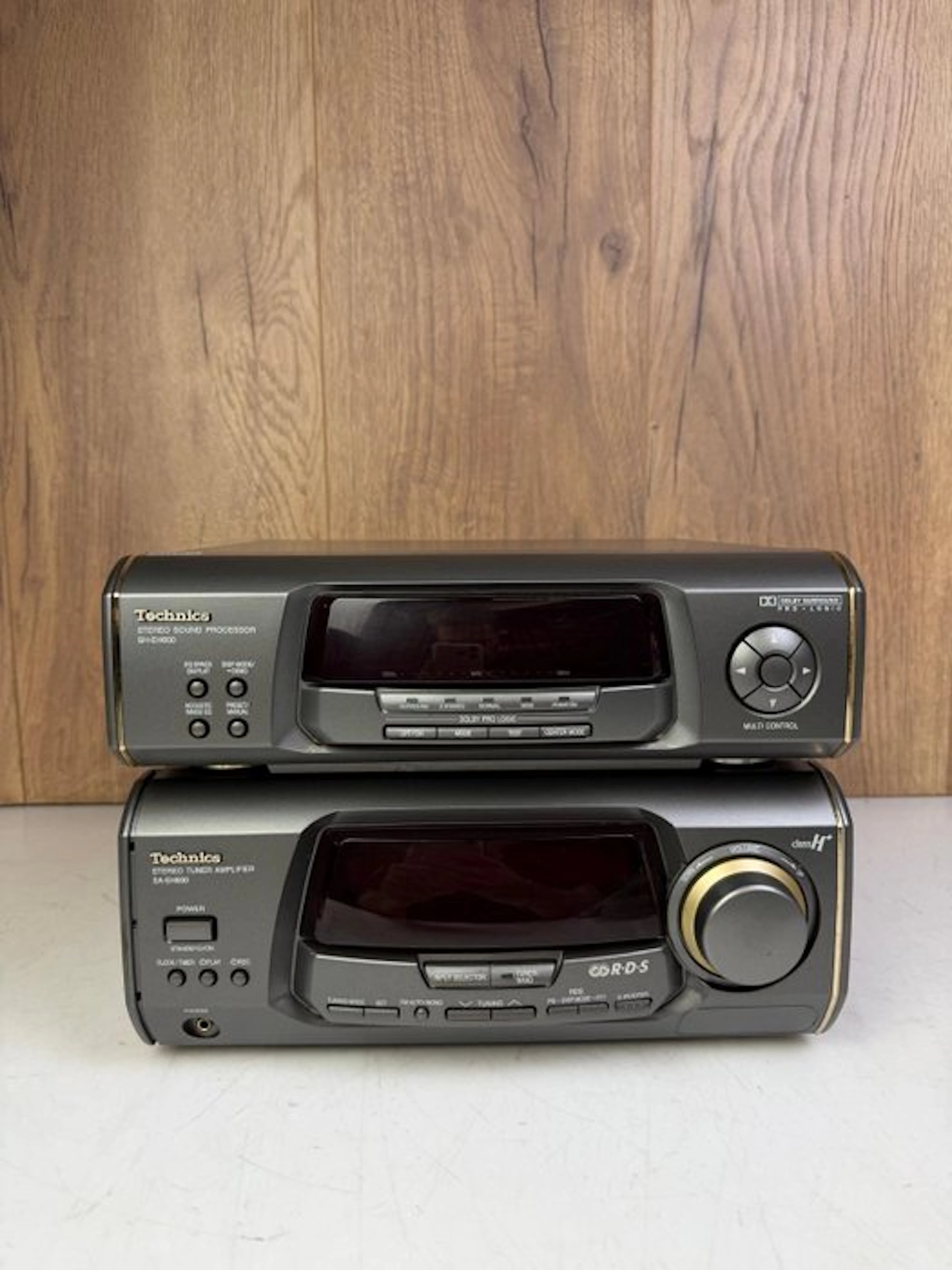 Technics - SA-EH600 Tuner Amplifier + SH-EH600 Sound Processor Stereo set