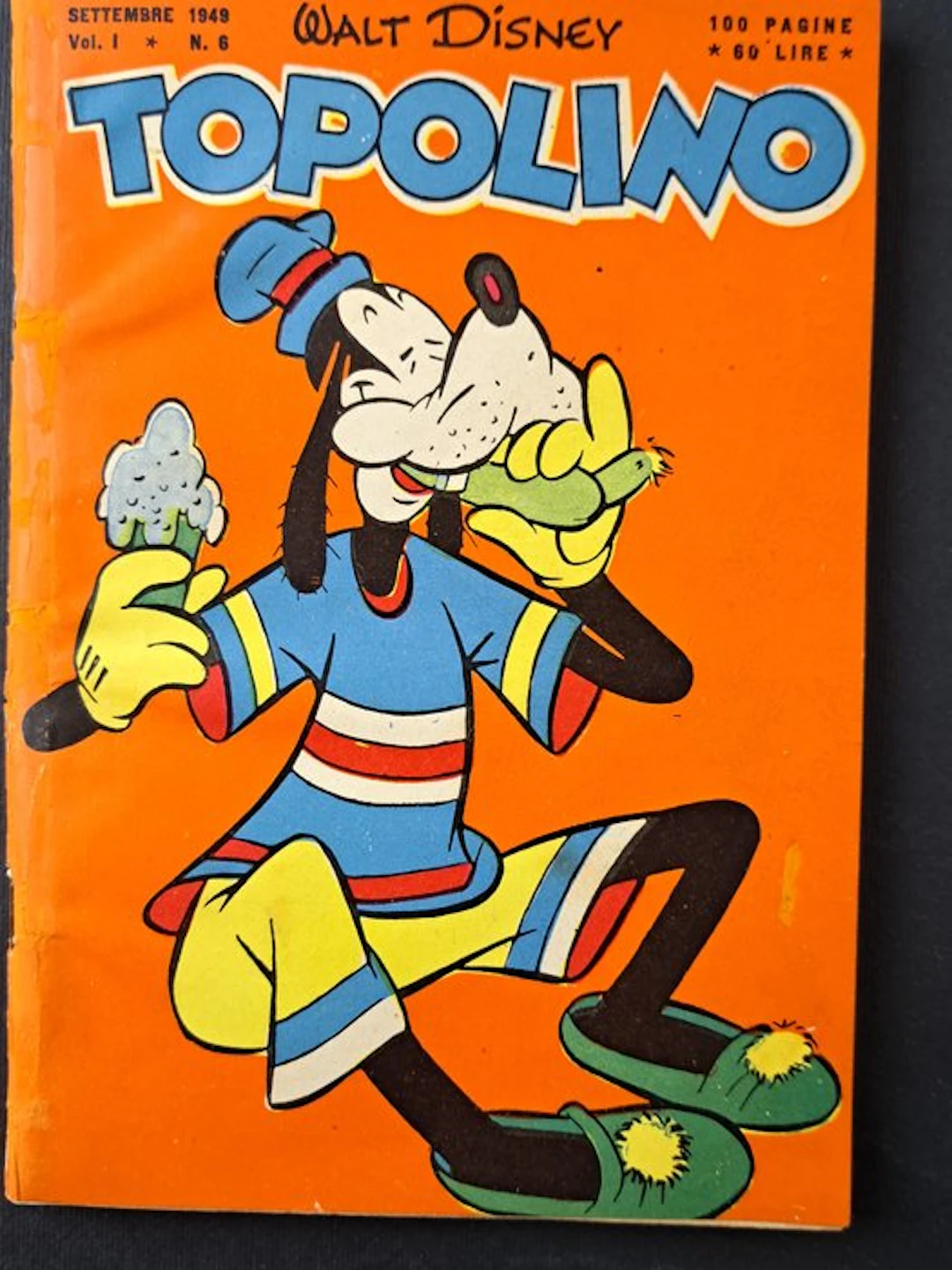 Topolino Libretto n. 6 - 1 Comic - First edition - 1949