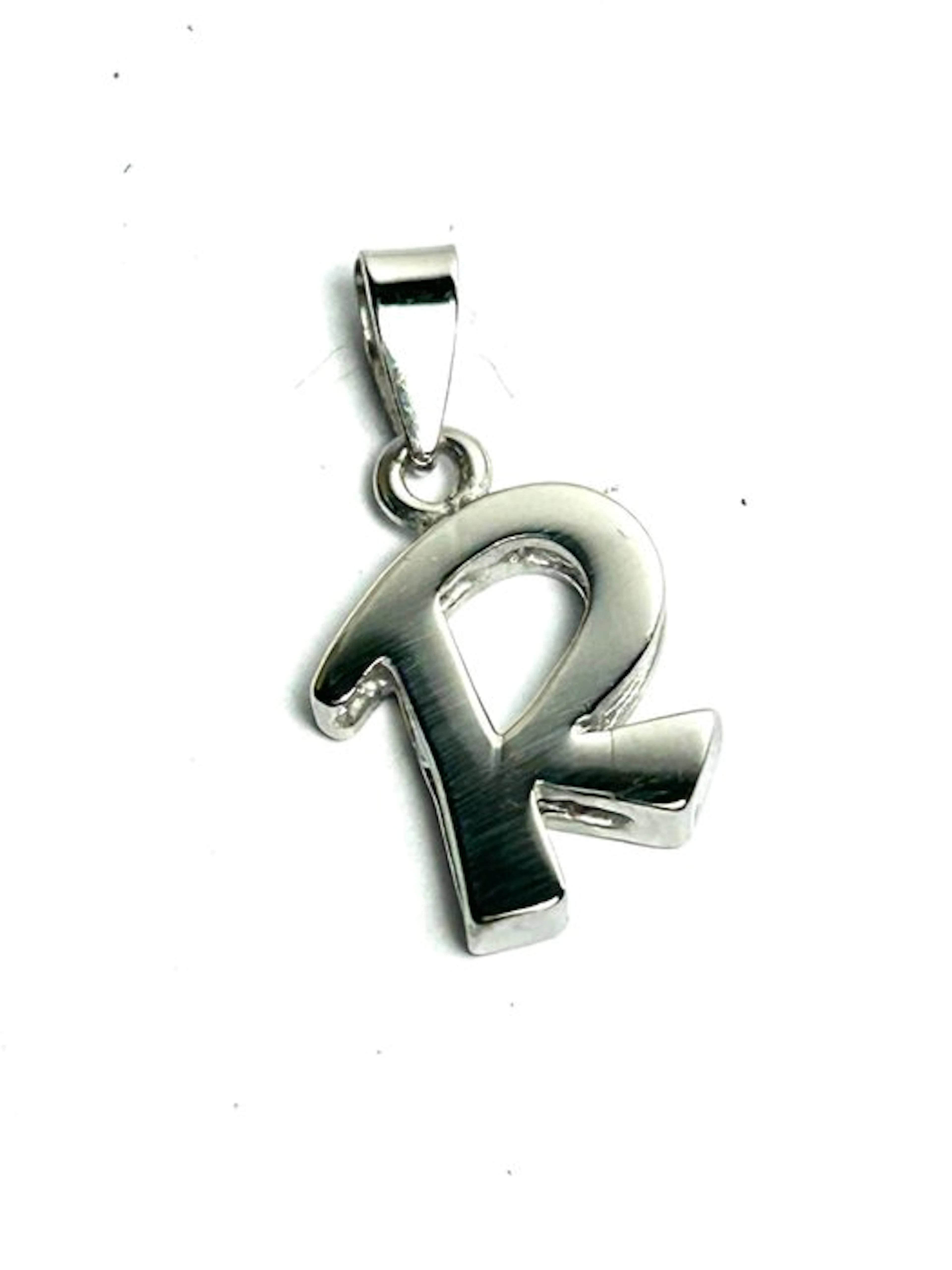 Pendant - 18 kt. White gold