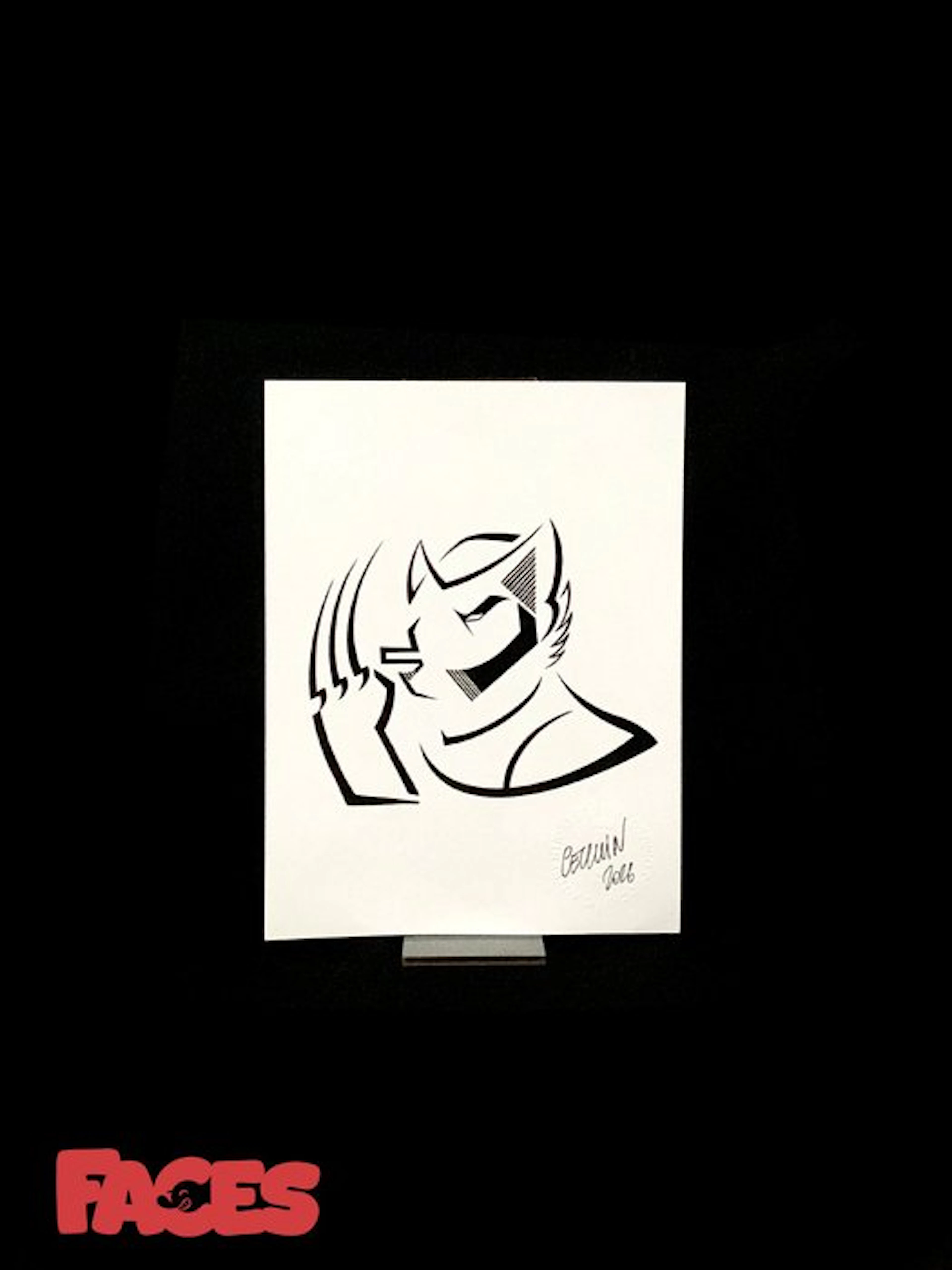 Cecchin Federico - 1 Print - Faces - Wolverine - 2026