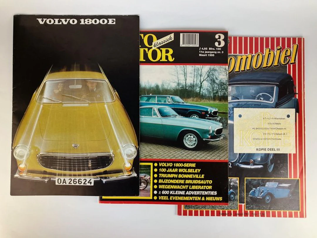 Volvo 1800E brochure met misprint / het Automobiel...