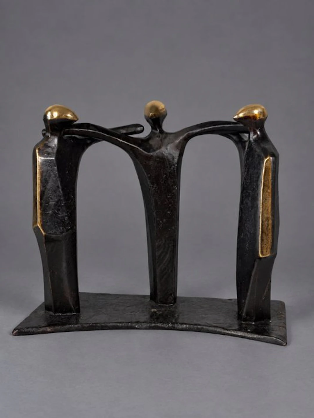 BOUD CEYSENS - Statue, Verbondenheid - 14,2 cm - Bronze - 2014