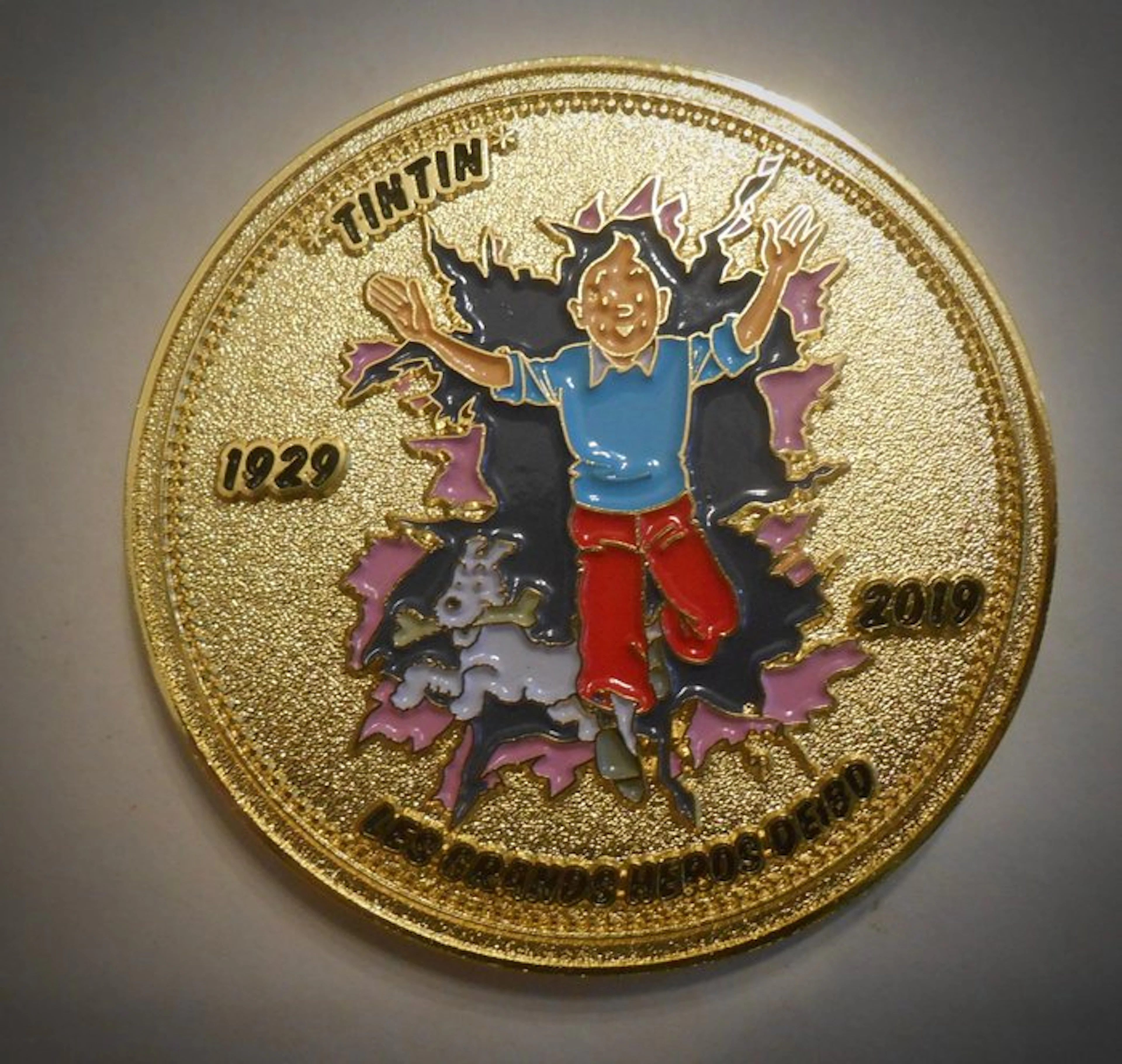 Tintin - 1 Medal - 2019