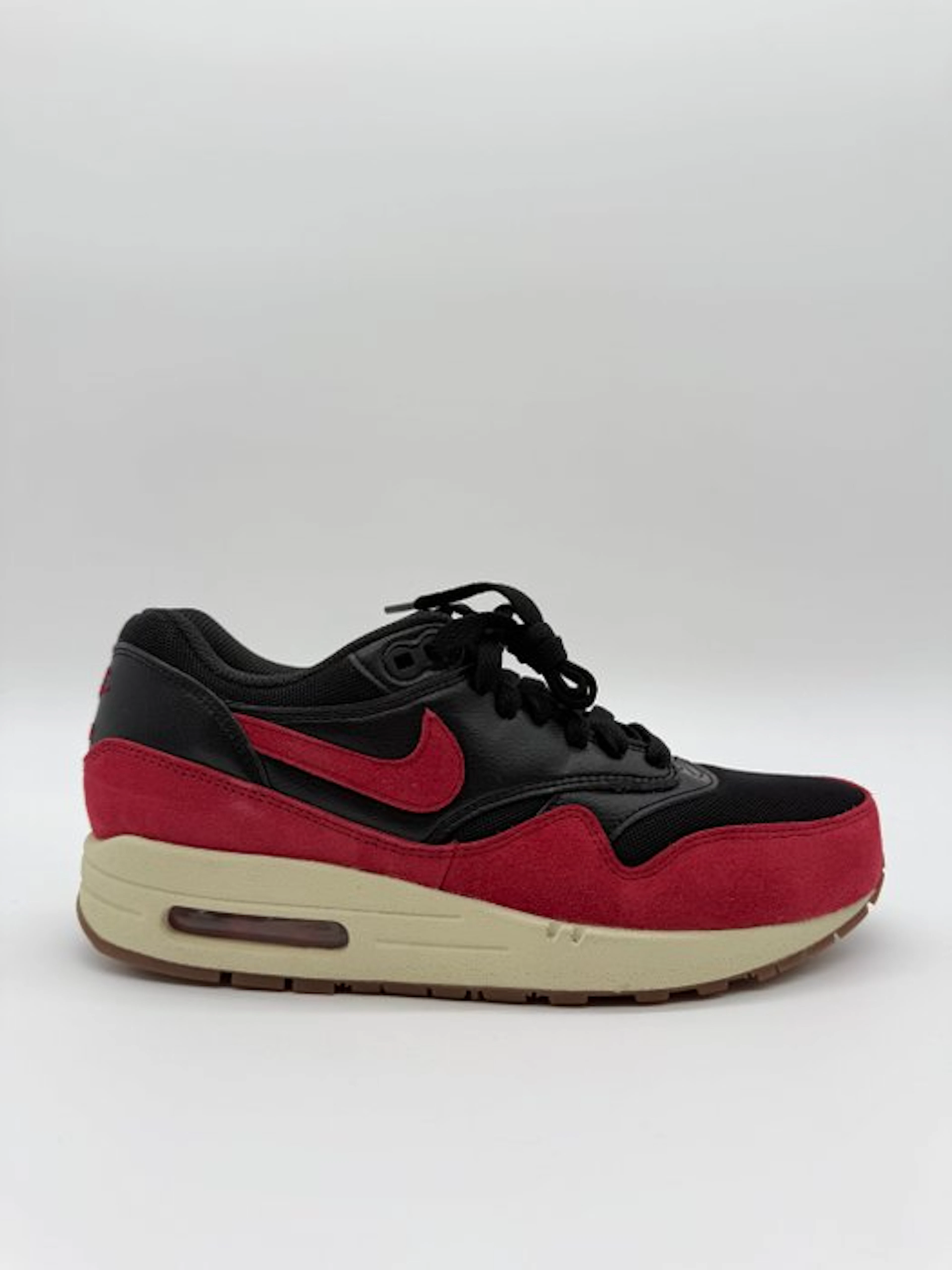 Nike - Nike Air Max 1 Red Black Sail - Sneakers - Size: EU 39