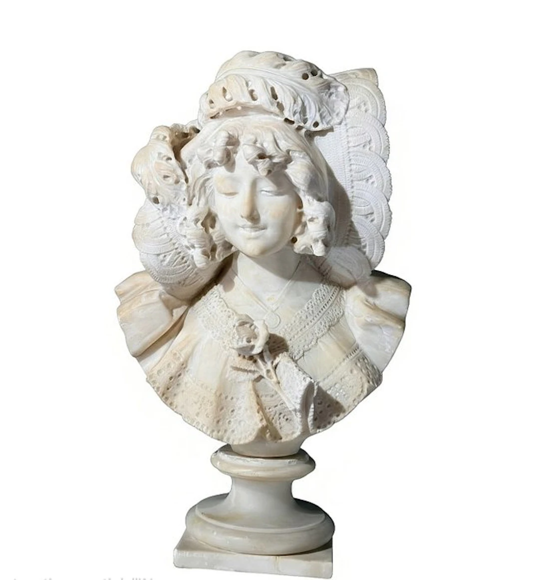 R. Parent (19° secolo) firmato - Bust
