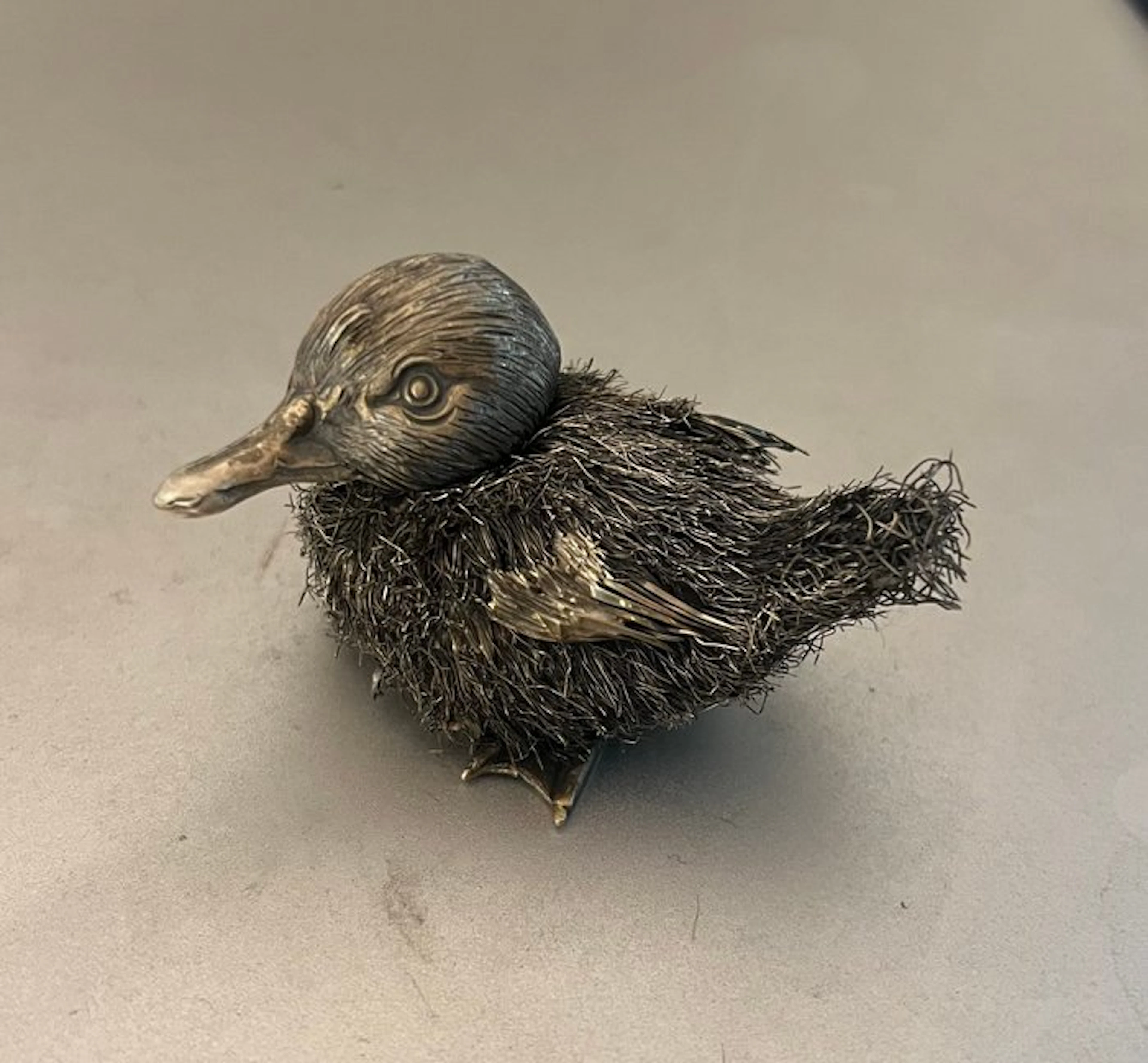 Fratelli Lisi e Figli s.n.c. di Firenze - Figurine - Anatroccolo - .800 silver
