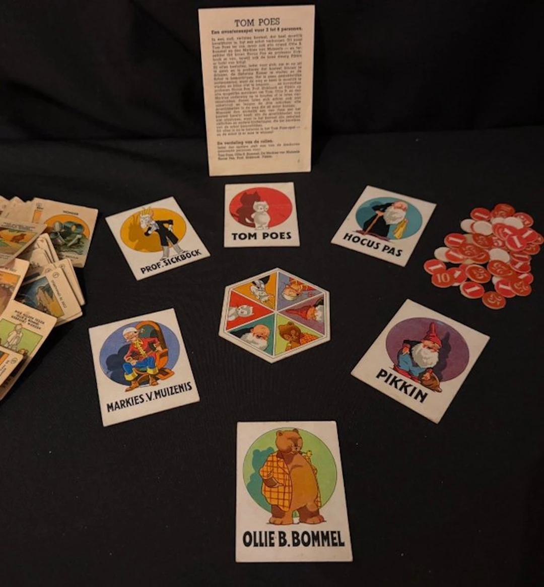 Marten Toonder - Tom Poes & Heer Bommel - 1 Tom Poes game - 1942