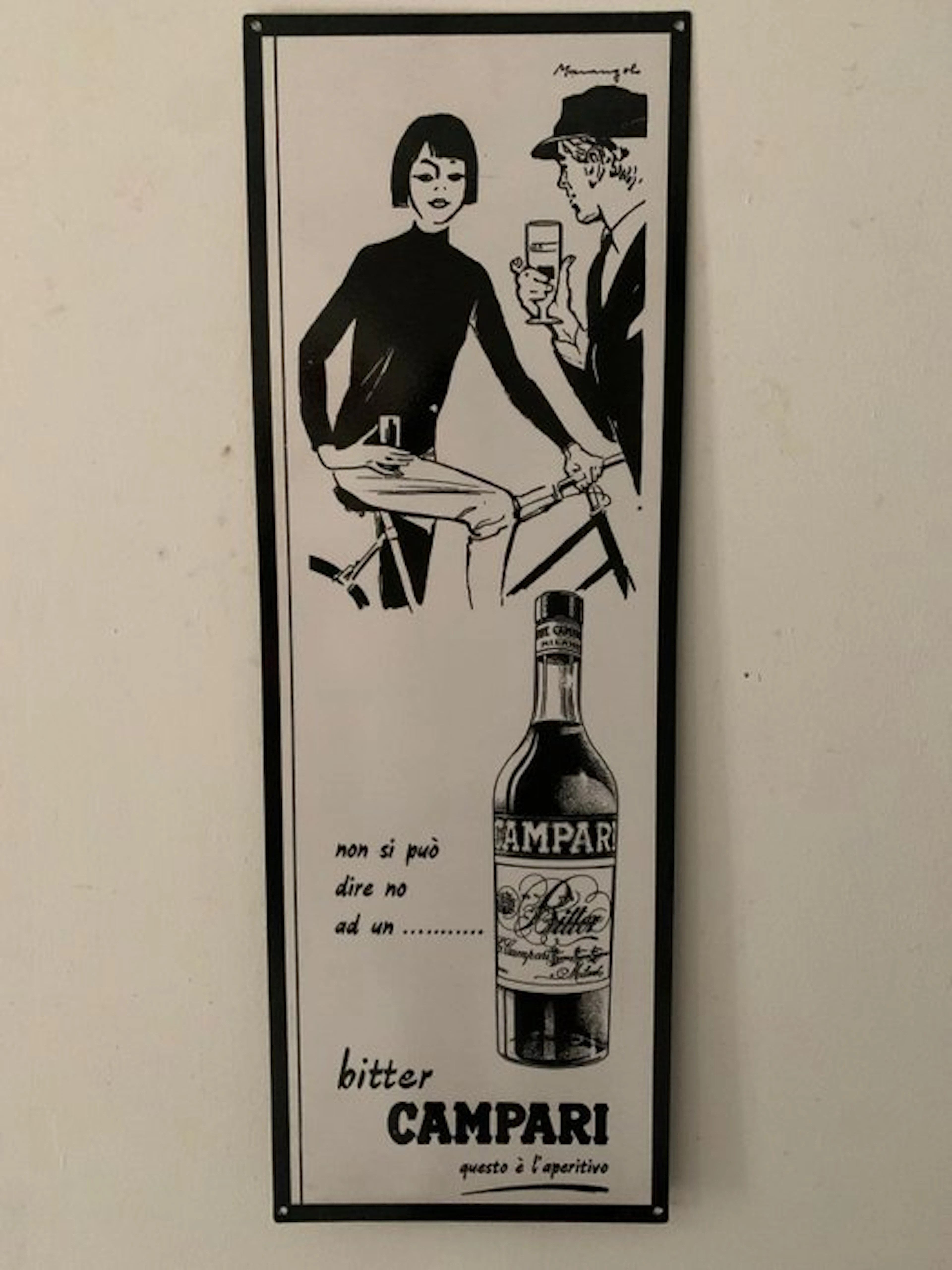 Campari S.P.A. - Campari Trophy - De Pero - Plaque - Iron