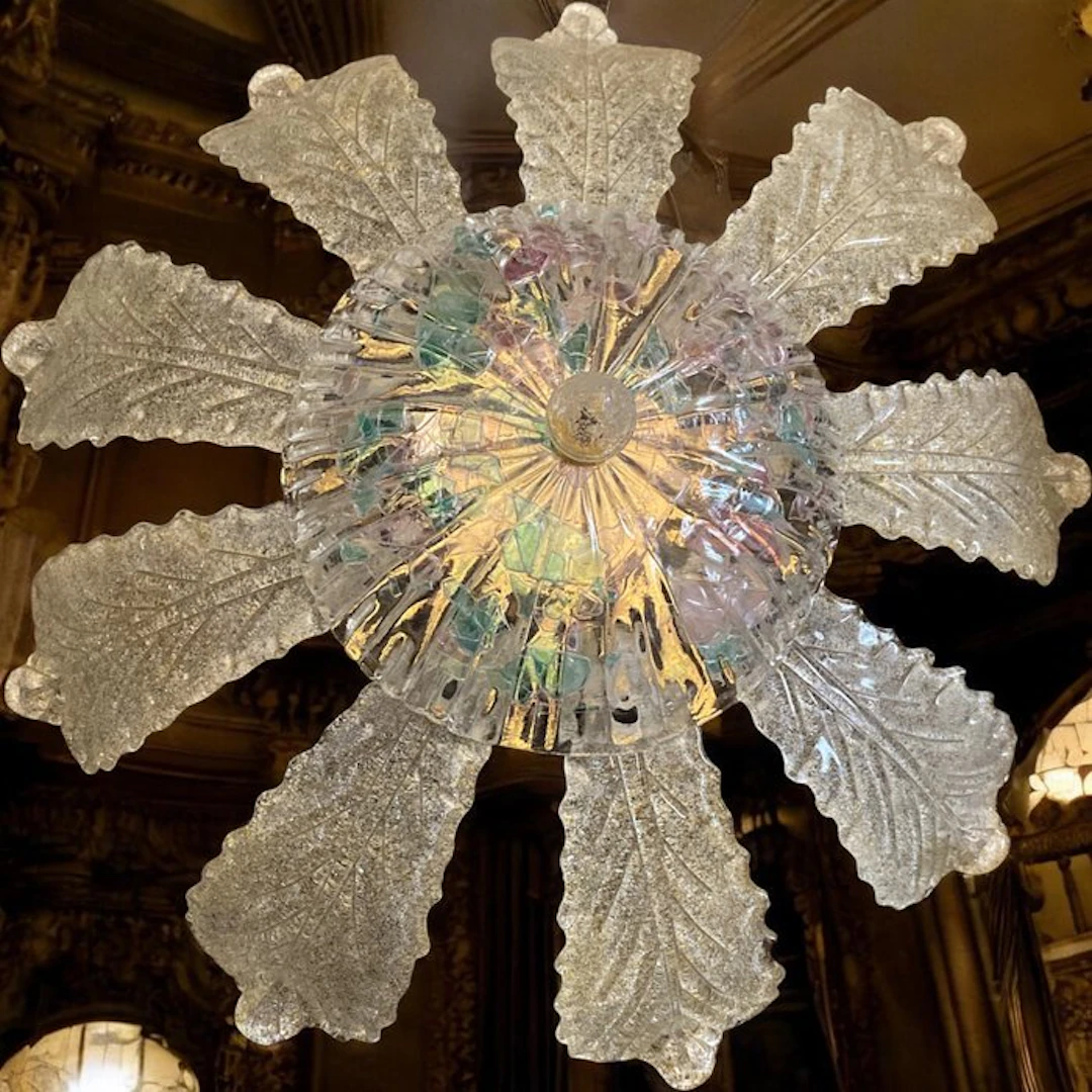 Chandelier - Venetian ceiling light in Murano glass