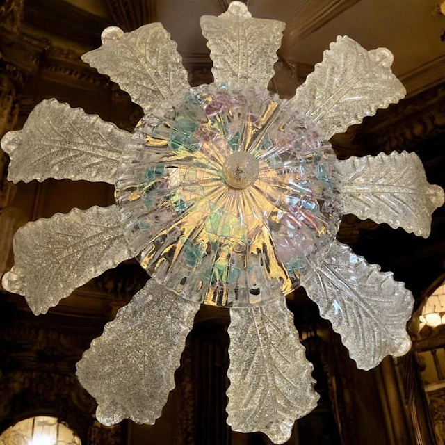 Chandelier - Venetian ceiling light in Murano glass