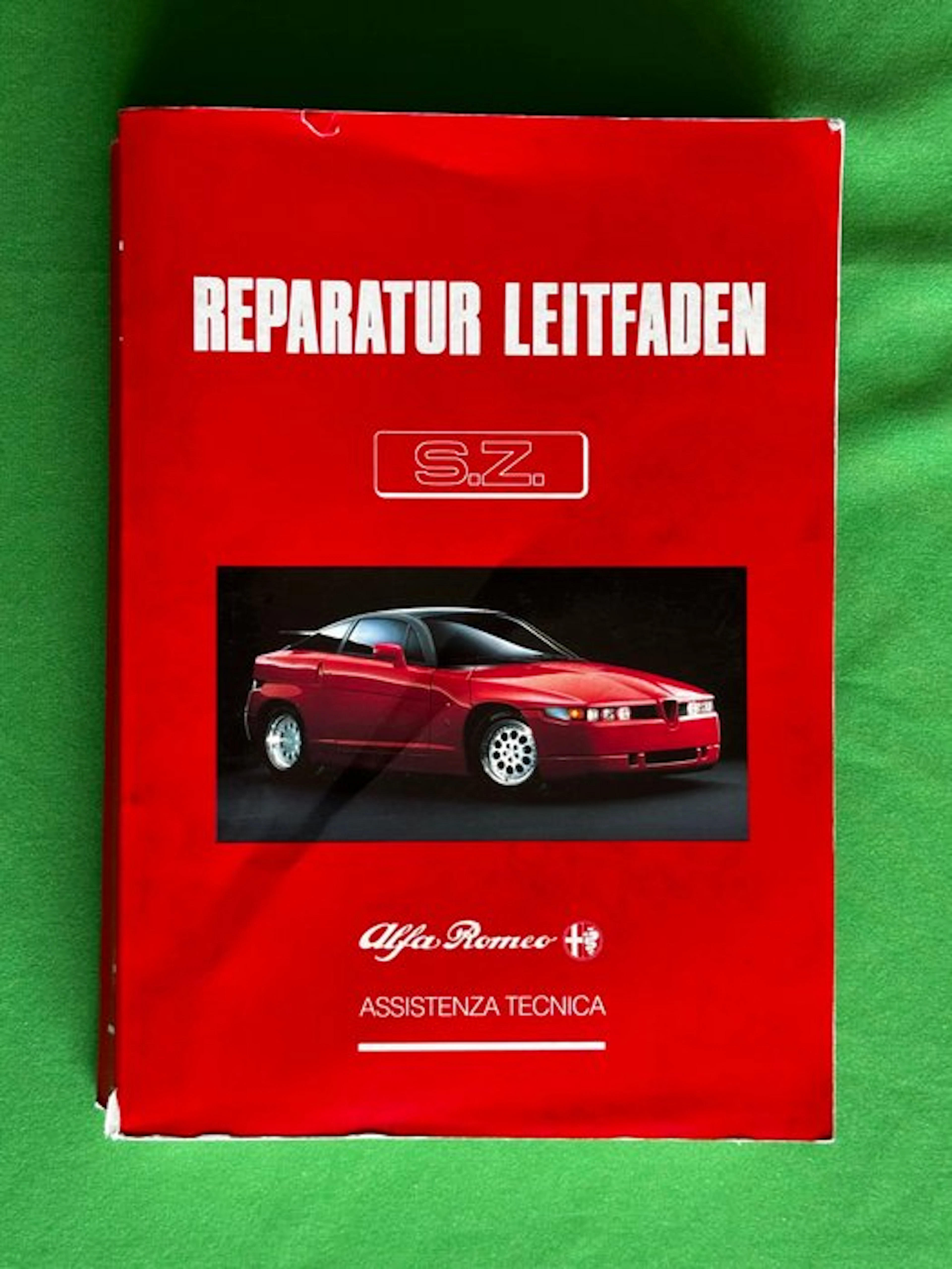 Manual - Alfa Romeo - SZ - Workshop Manual - Reparatur Leitfaden - 1990