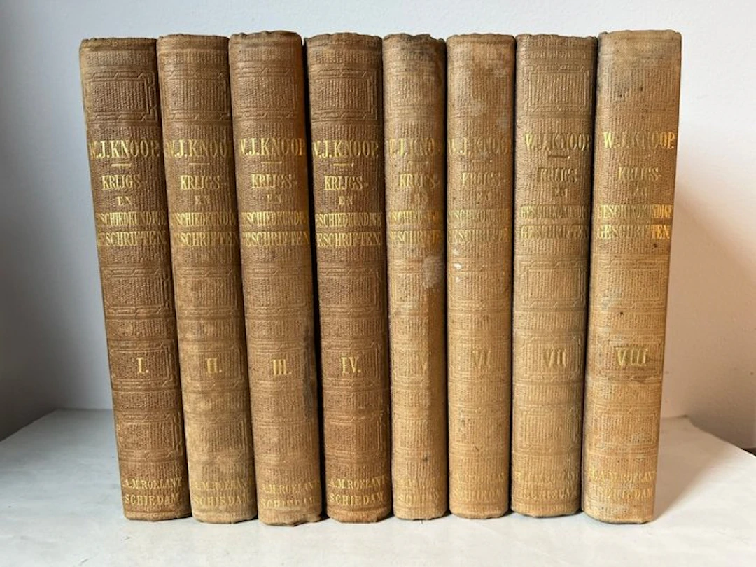 W.J. Knoop - Krijgs- en geschiedkundige geschriften - 1862-1867