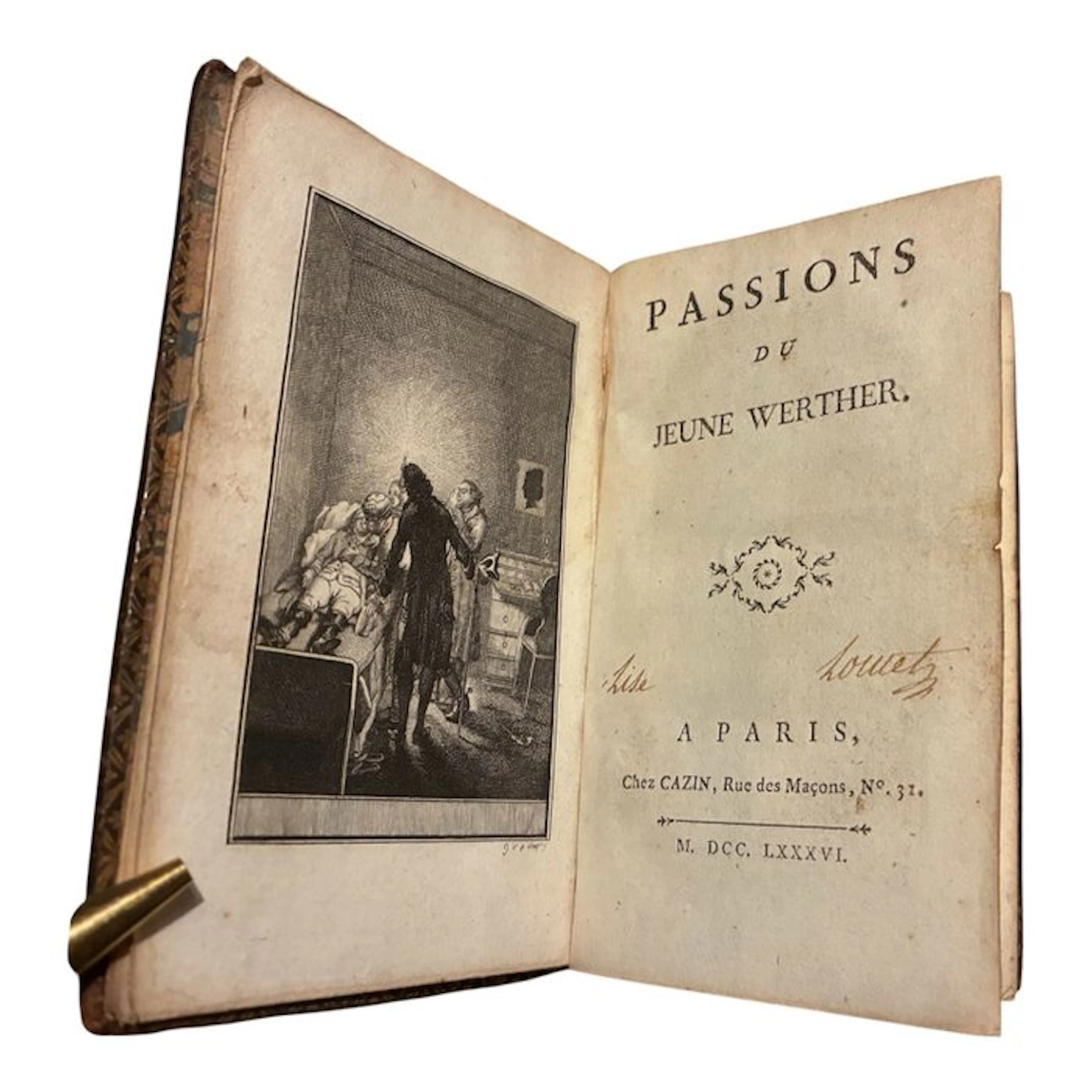 Johann Wolfgang von Goethe - Passions du jeune Werther - 1786