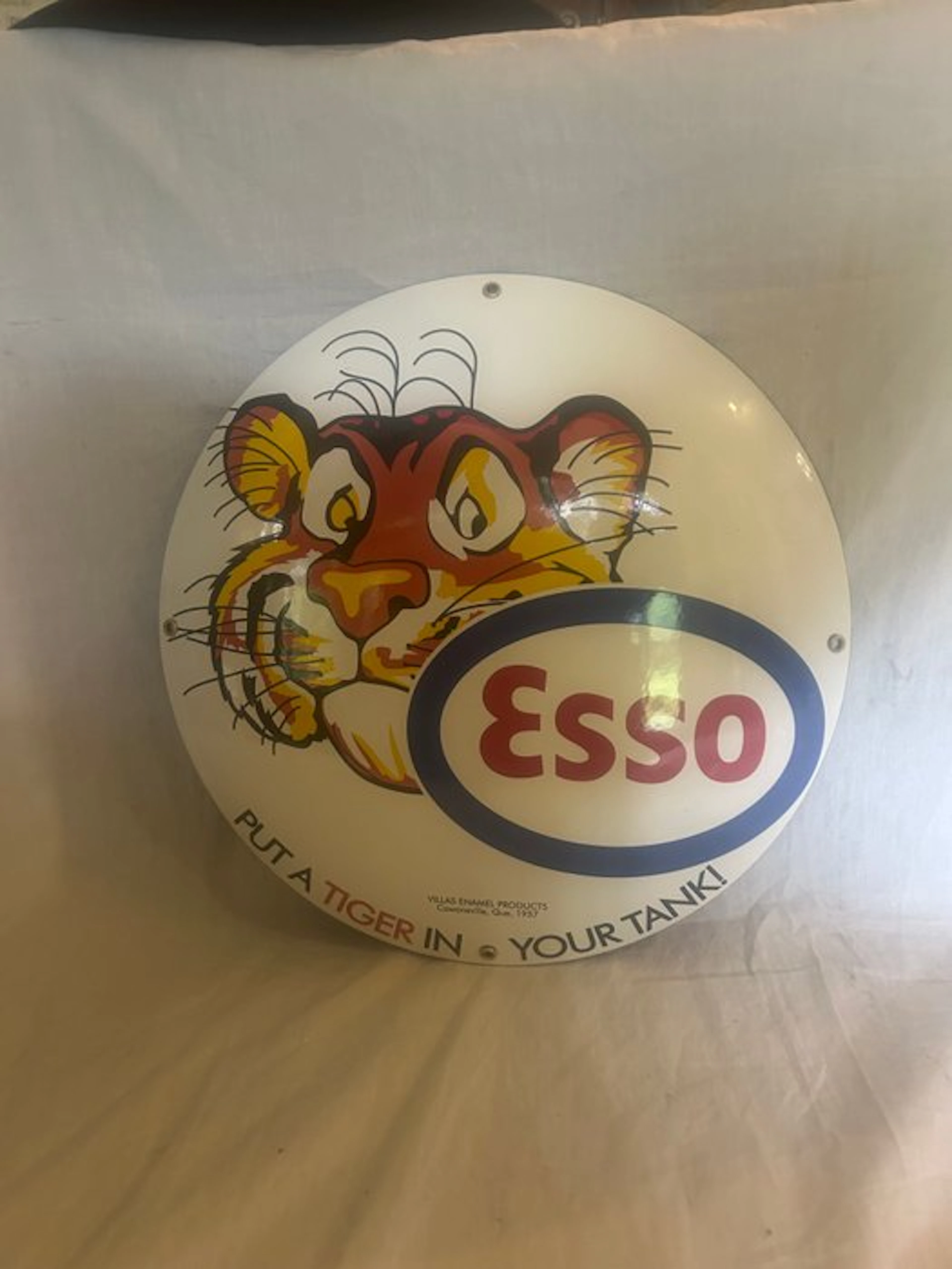 Esso - Enamel sign - Enamel