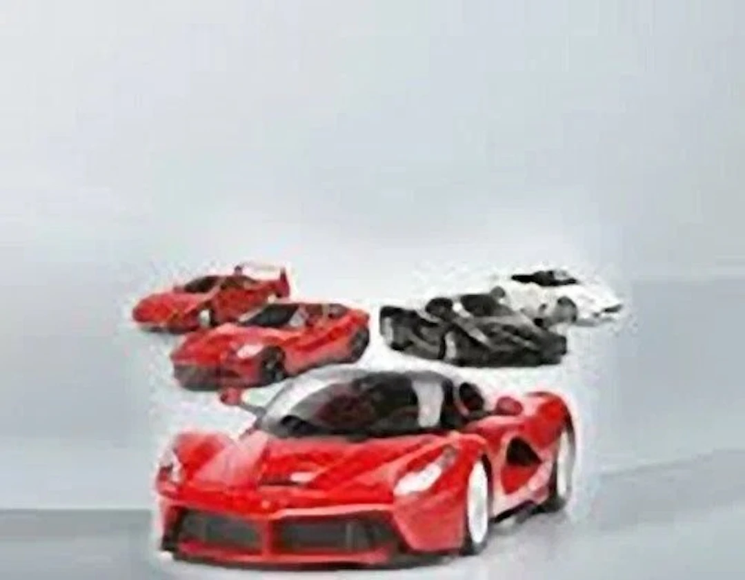Centauria 1:24 - Model sports car (4) - Lotto con 4 Ferrari