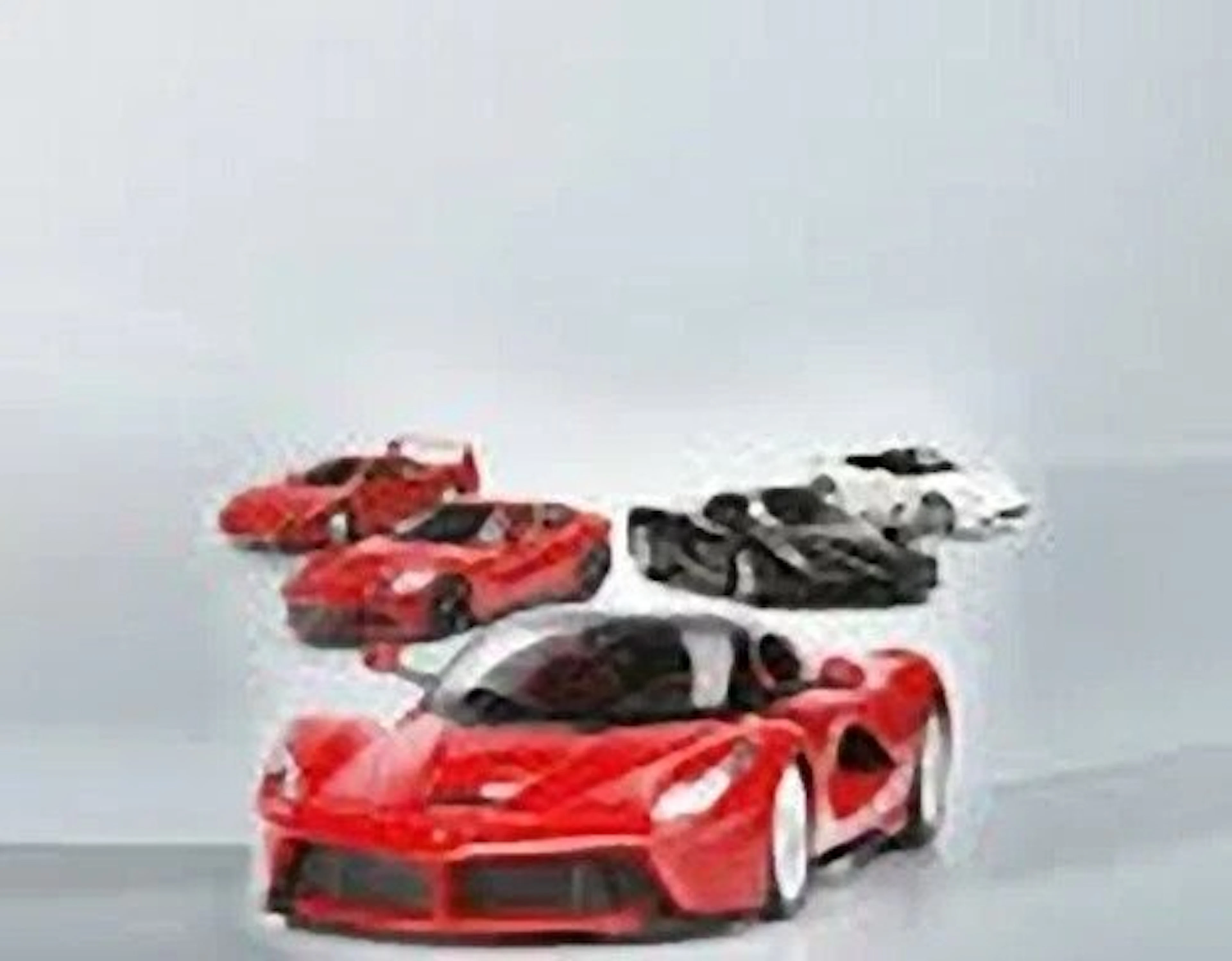 Centauria 1:24 - Model sports car (4) - Lotto con 4 Ferrari