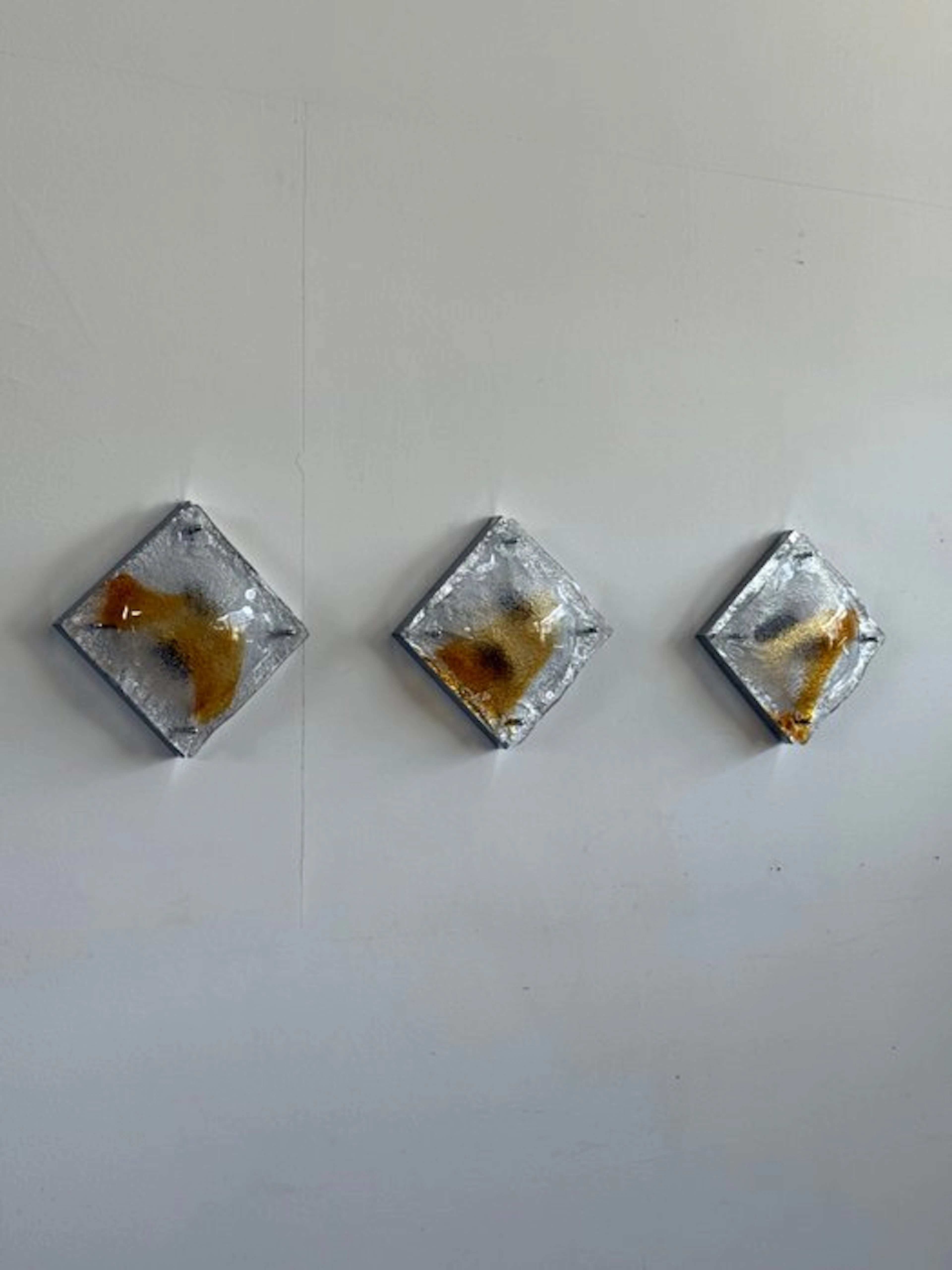 Venini - Toni Zuccheri - Wall sconce (3) - Metal, Glass