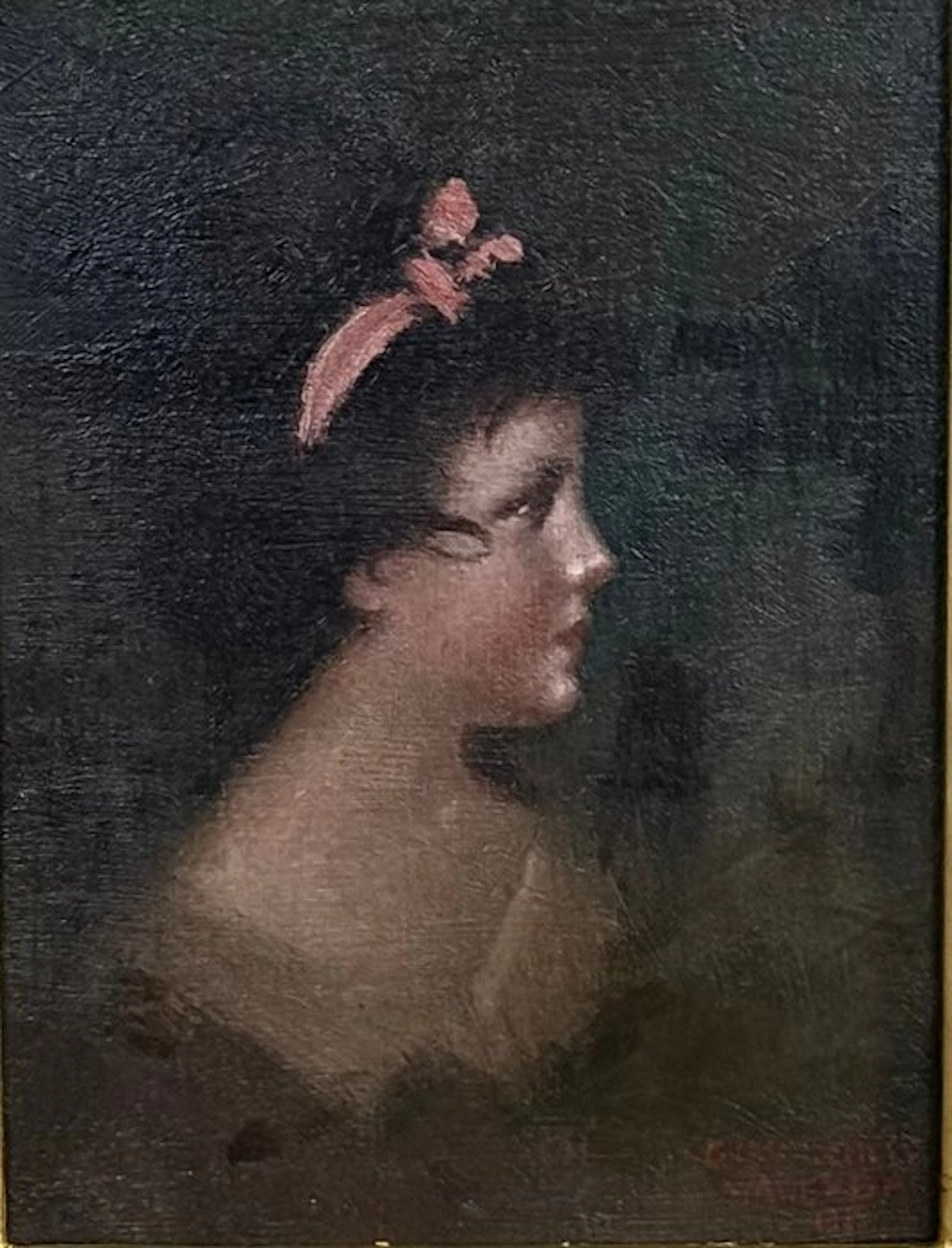 Gian Emilio Malerba (1878-1926) - Ritratto di Fanciulla