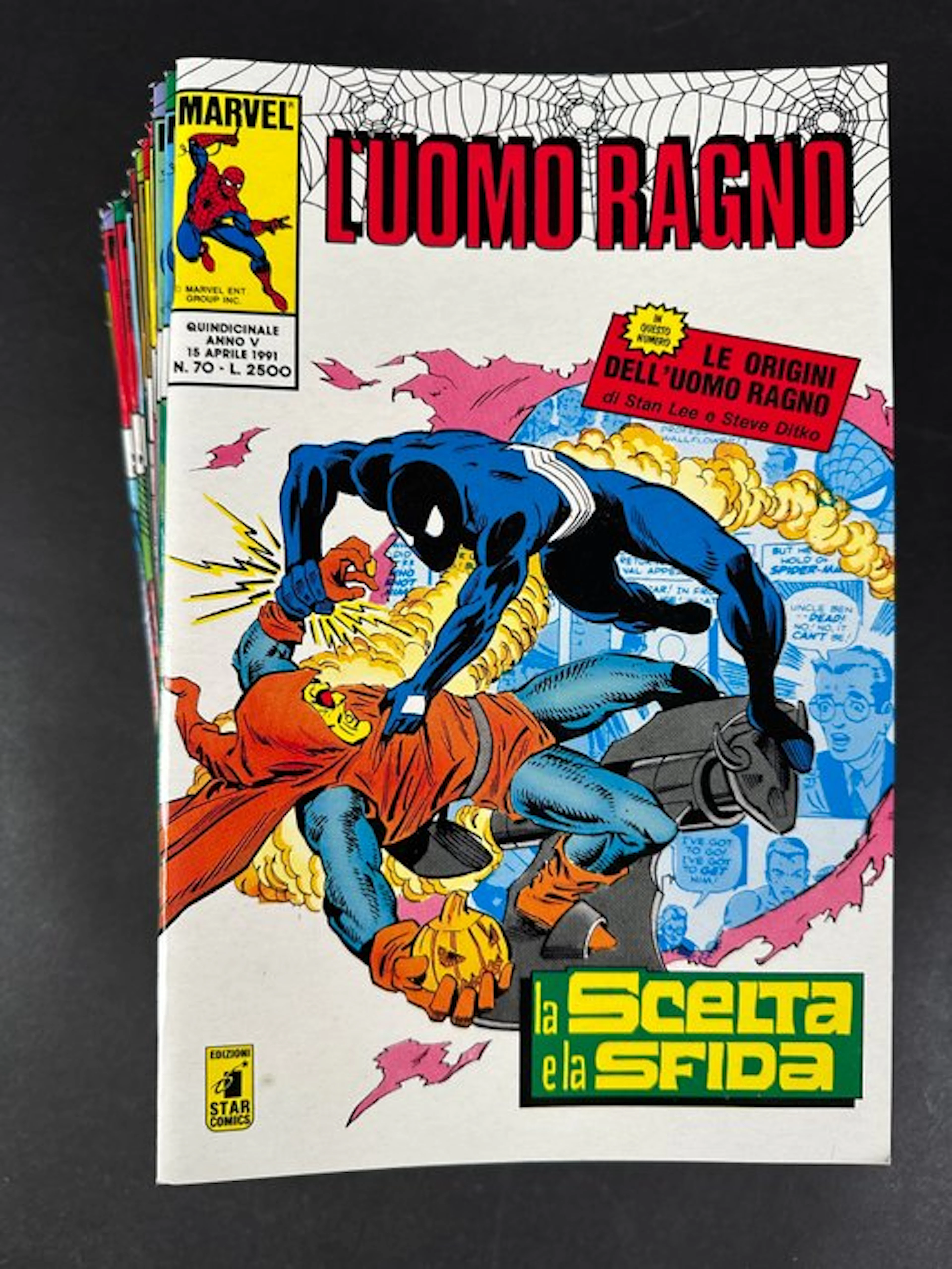 Uomo Ragno nn 70/85, 87/90, 92/99 - 28 Album - First edition - 1991