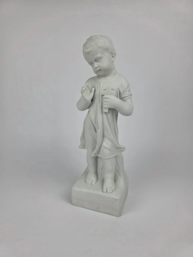 Figure - Gesù Bambino Benedicente - Biscuit