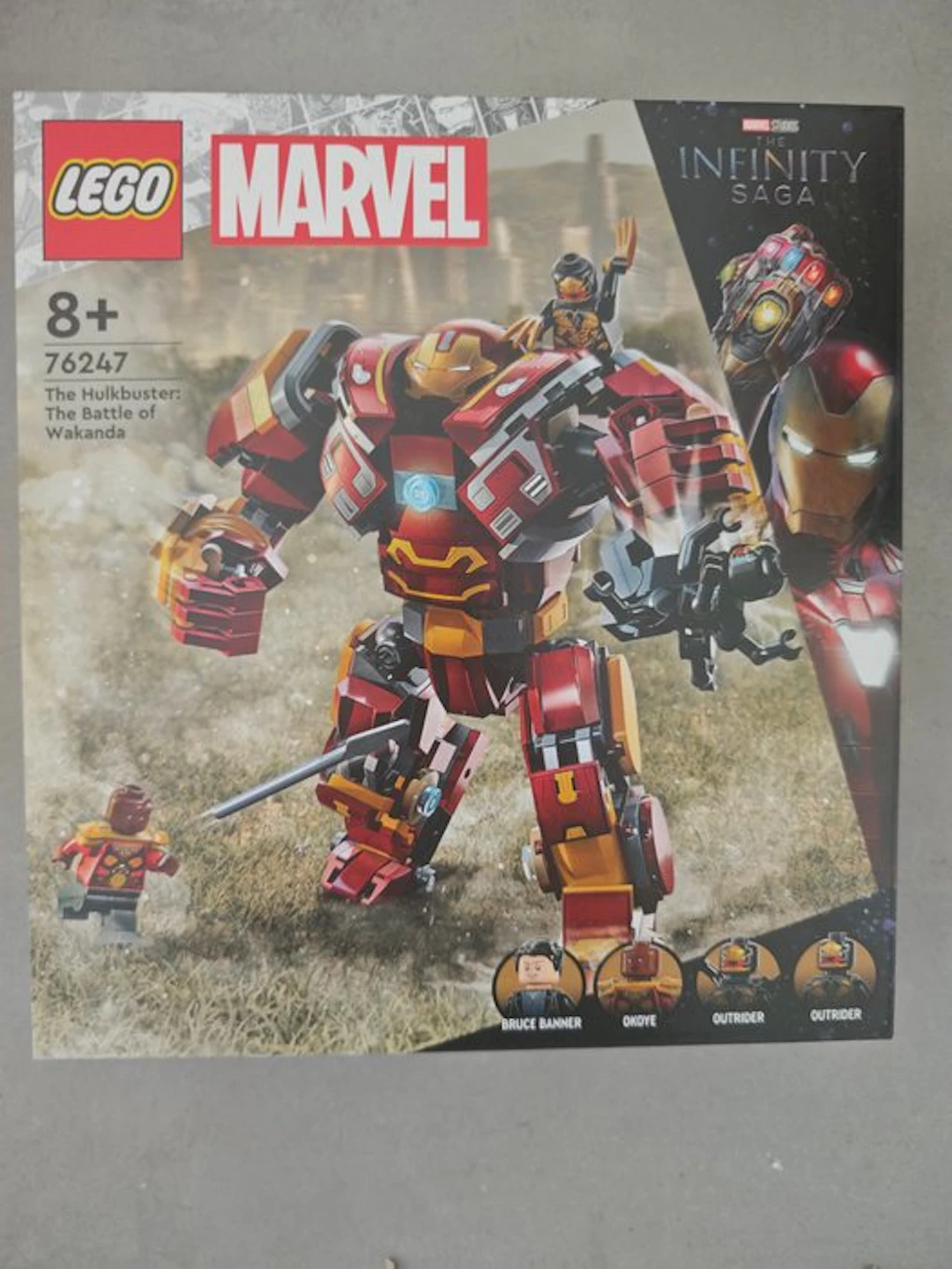 LEGO Set - 76247 - Marvel Super Heroes - The Hulkbuster: The Battle of Wakanda