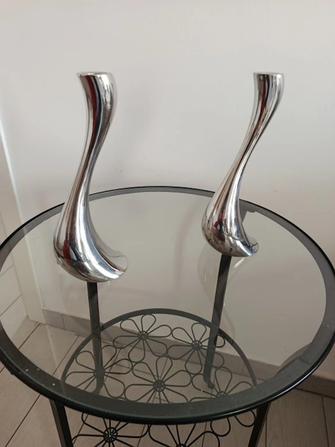 Georg Jensen - Candelabrum snake (2) - Steel