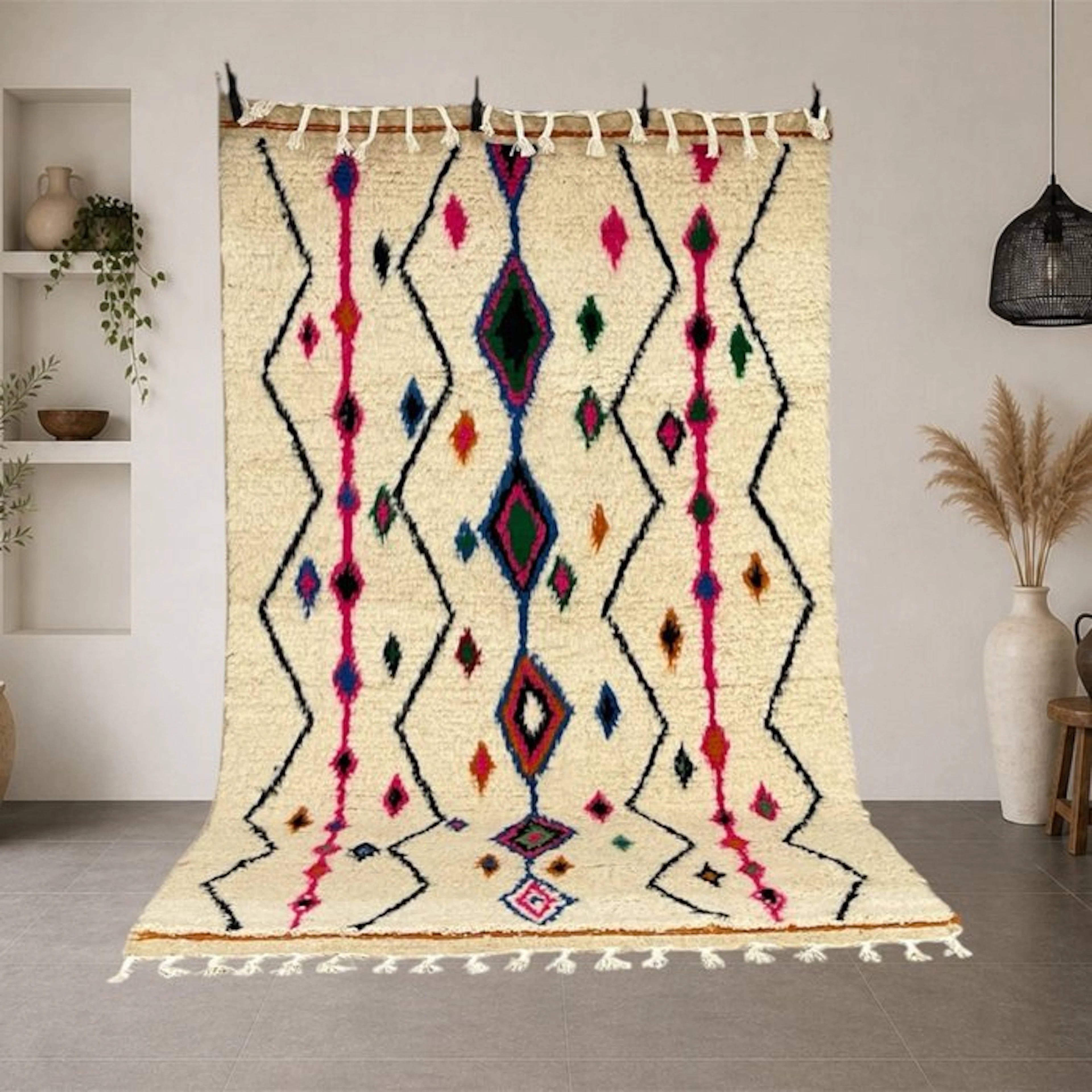 Berber, Authentic handmade Azilal rug – Artistic Berber...