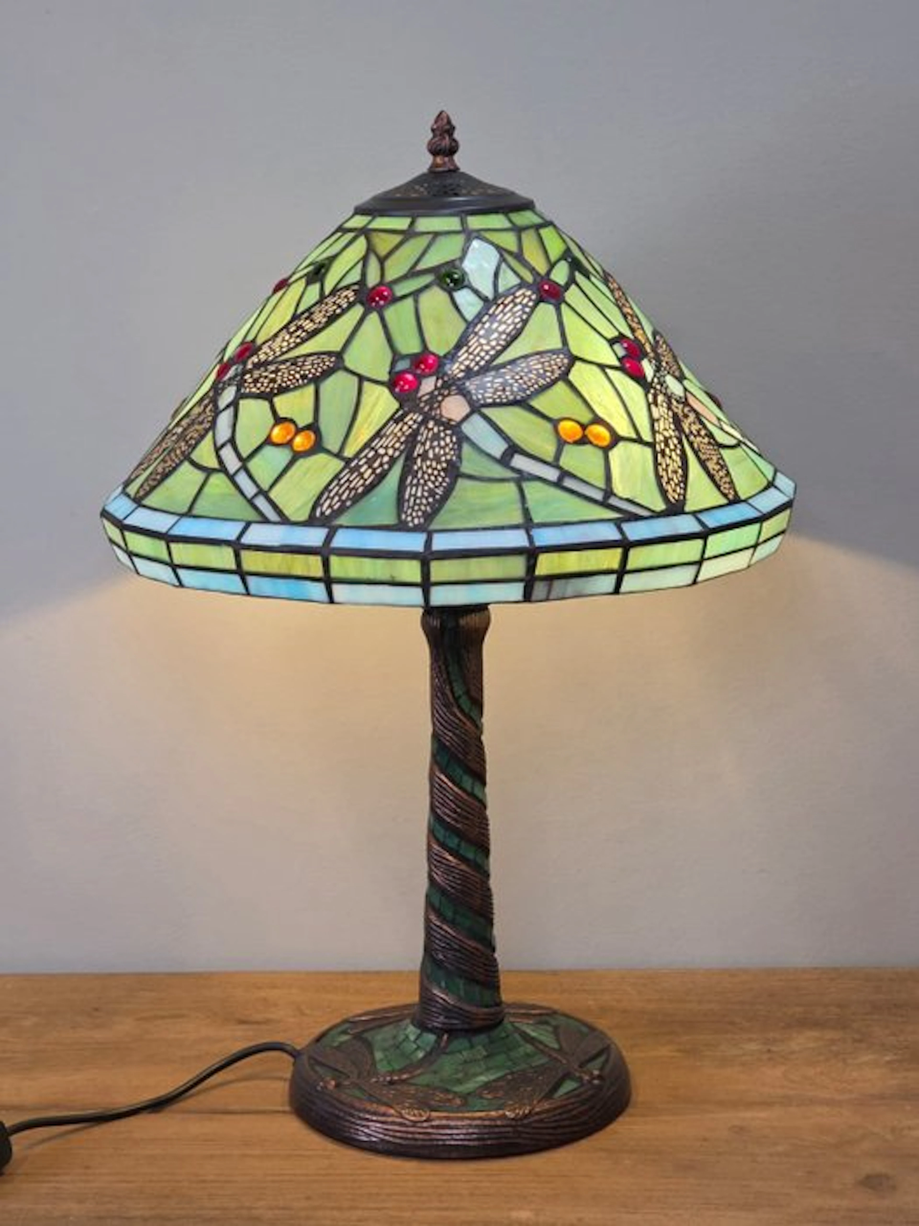 Table lamp - Stained glass - Tiffany style table lamp