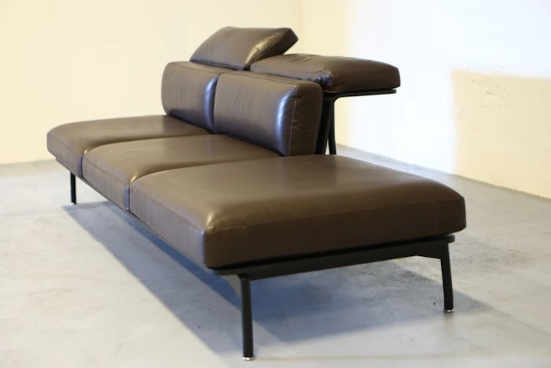 Cassina - Rodolfo Dordoni - Sofa - 288 Sled - Leather, Steel, Wood