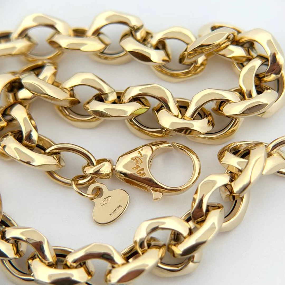 Bracelet - 18 kt. Yellow gold - Made in Italy
