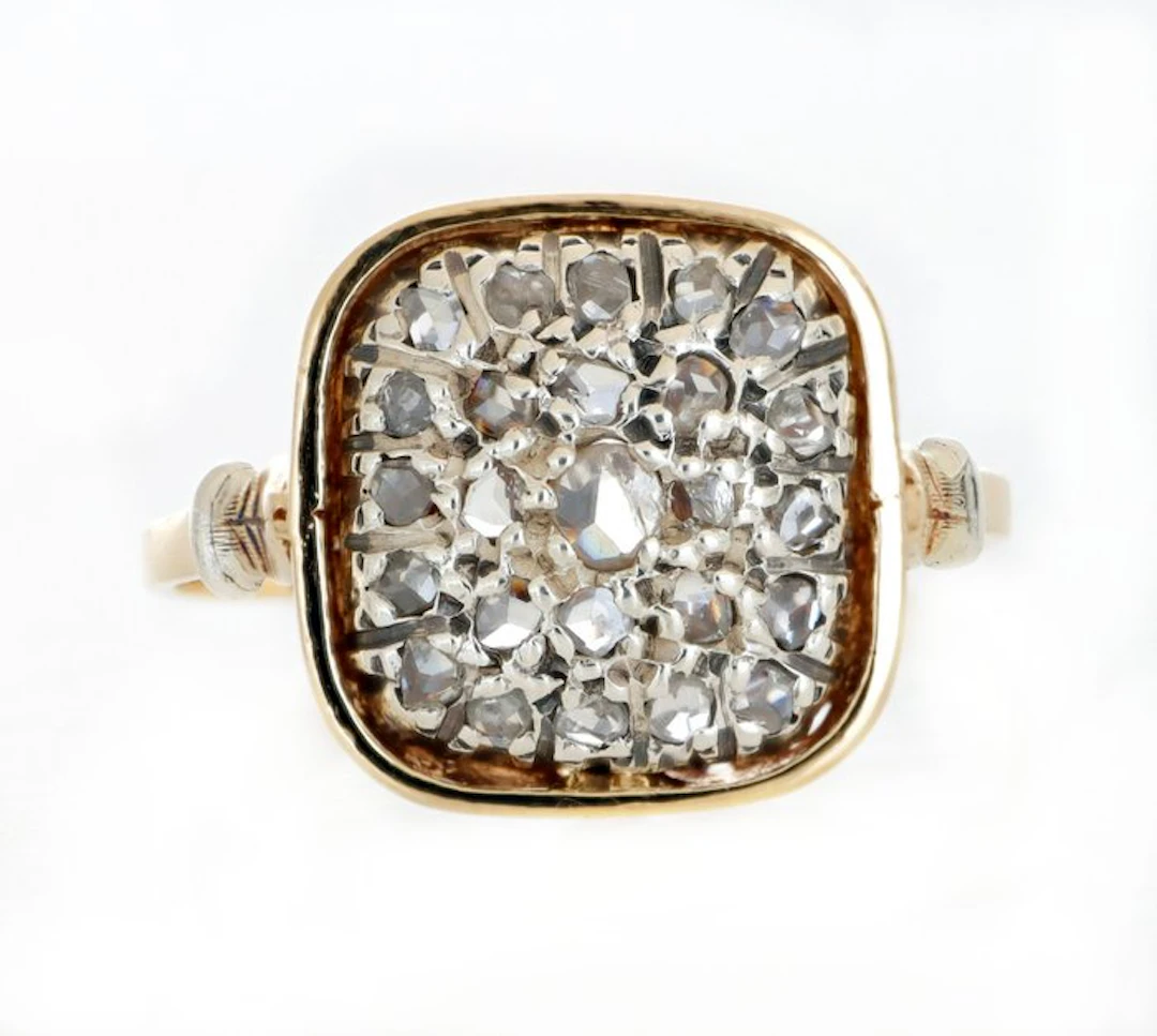 No reserve price - Ring - 18 kt