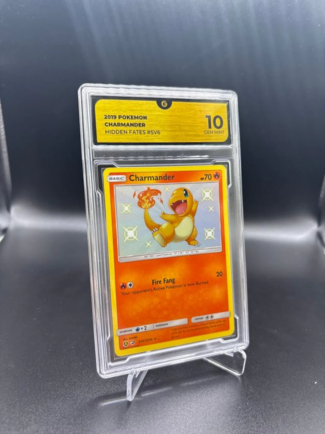 Pokémon - 1 Graded card - Charmander SV6 Foil - GG 10...