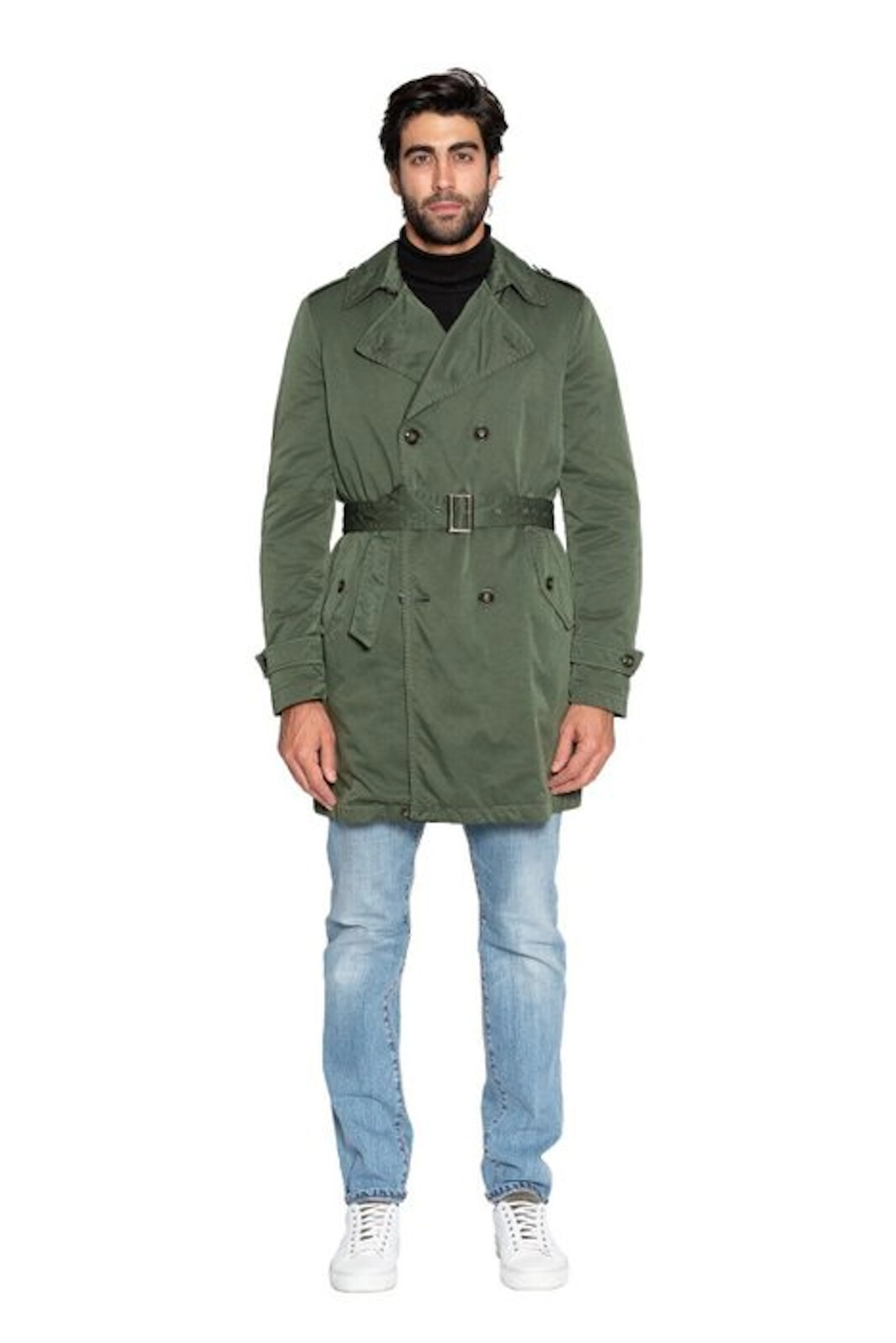 M.I.D.A TOKYO-FIRENZE - 48 IT - Trench Coat Parka Padded...