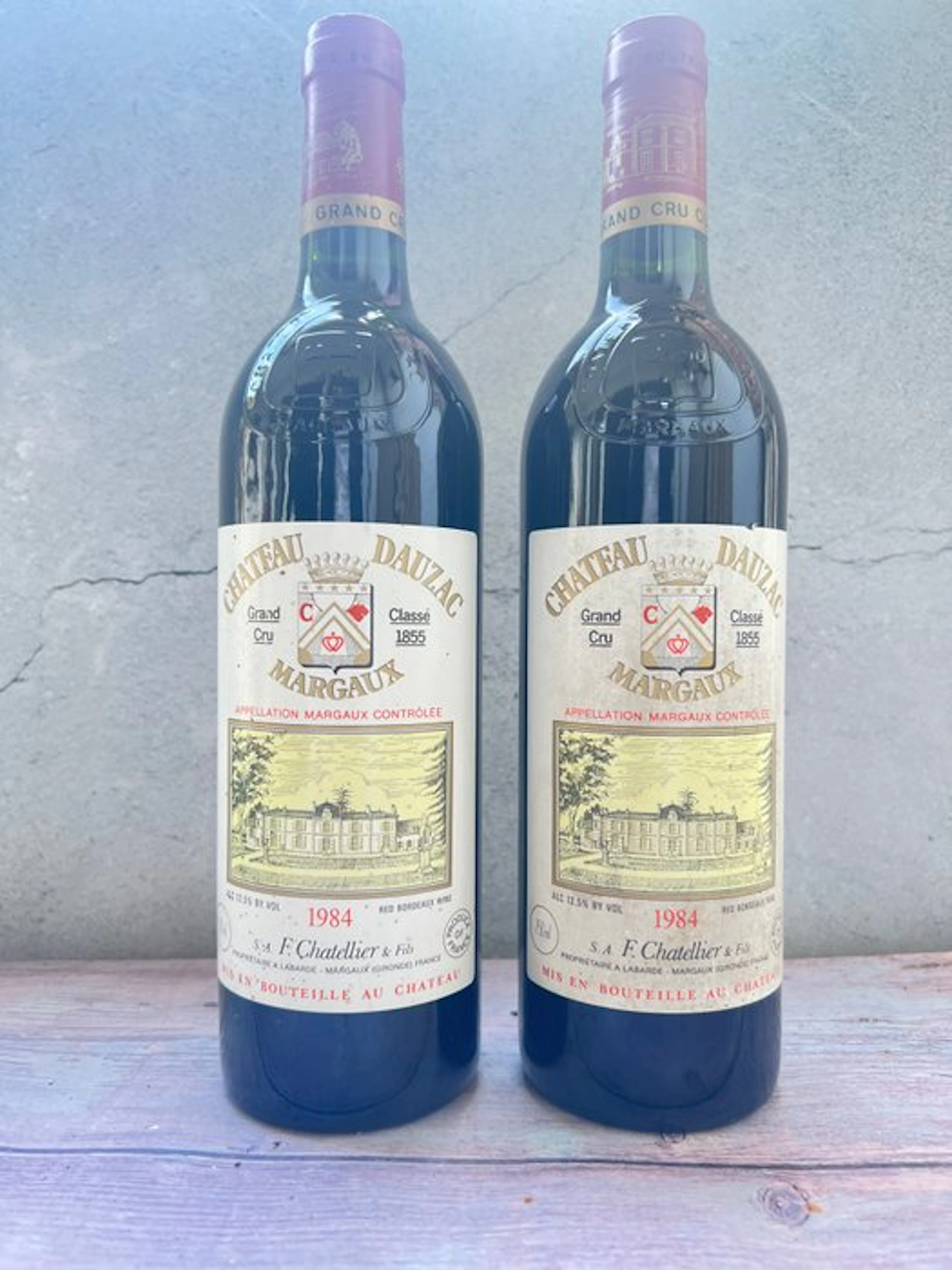 1984 Chateau Dauzac - Margaux Grand Cru Classé - 2 Bottles (0.75L)