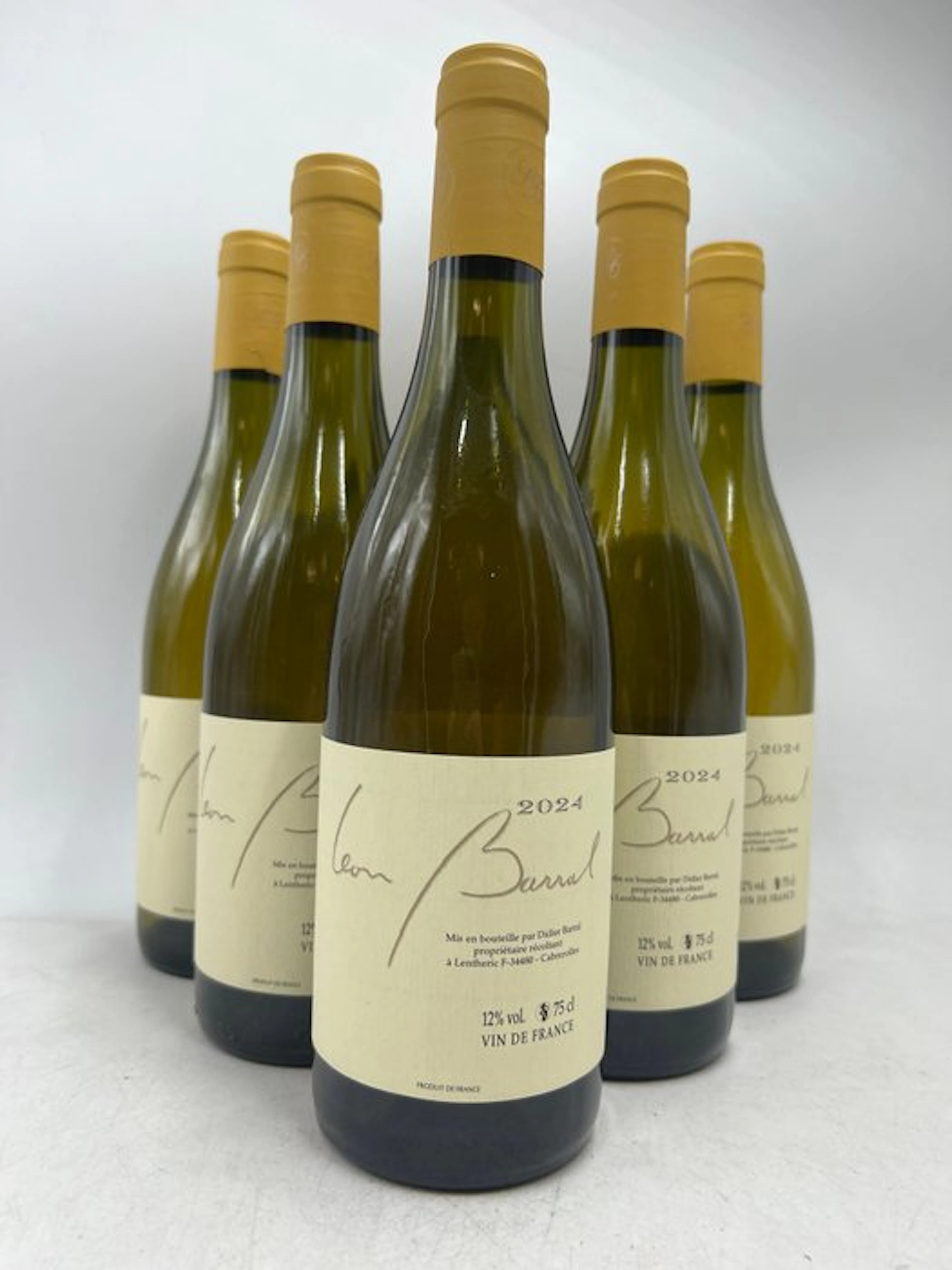 2024 Domaine Leon Barral blanc - Roussillon - 6 Bottles (0.75L)