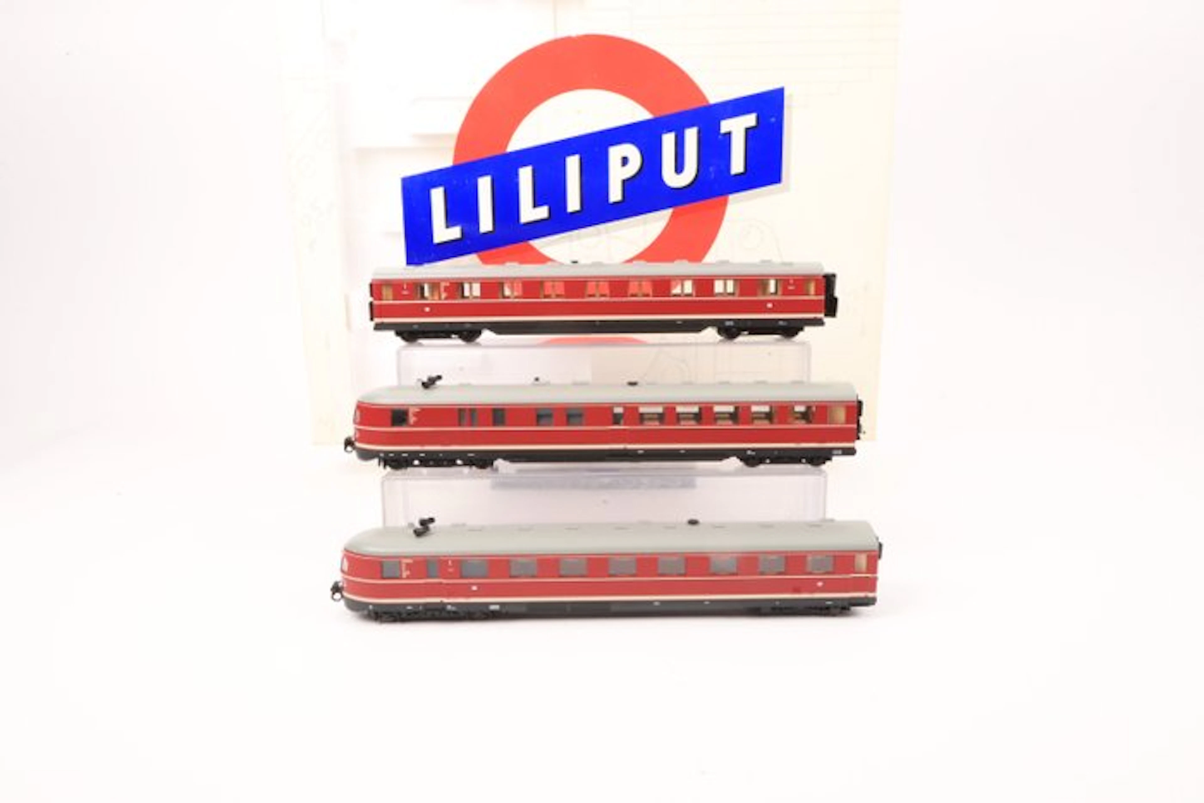 Liliput H0 - 126 04 - Train set (3) - Three-piece diesel...